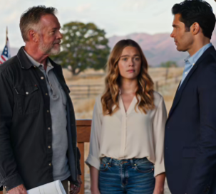 Her fiancé kept probing about our family’s ranch land, but I brushed it off as polite small talk. Until the moment she stood at the altar, about to say “I do,” and slipped me a note hidden in her bouquet—just a few words: “Dad, help me.” I shot to my feet…