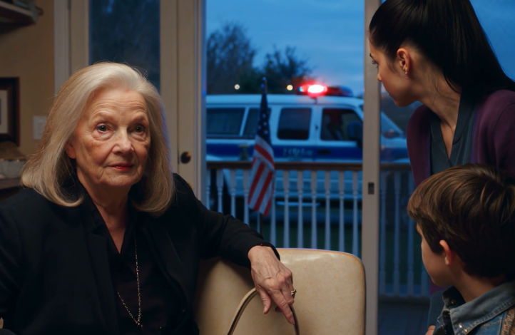 I invited the whole family to dinner to talk about my will. My daughter-in-law was smiling in a way that felt strangely forced. Out of nowhere, my grandson hugged me tight and whispered, “Grandma, Mommy put her diamond necklace in your purse.” I froze, my hands and feet turning ice-cold. While no one was paying attention, I quietly slipped the necklace back into my daughter-in-law’s bag. Ten minutes later…