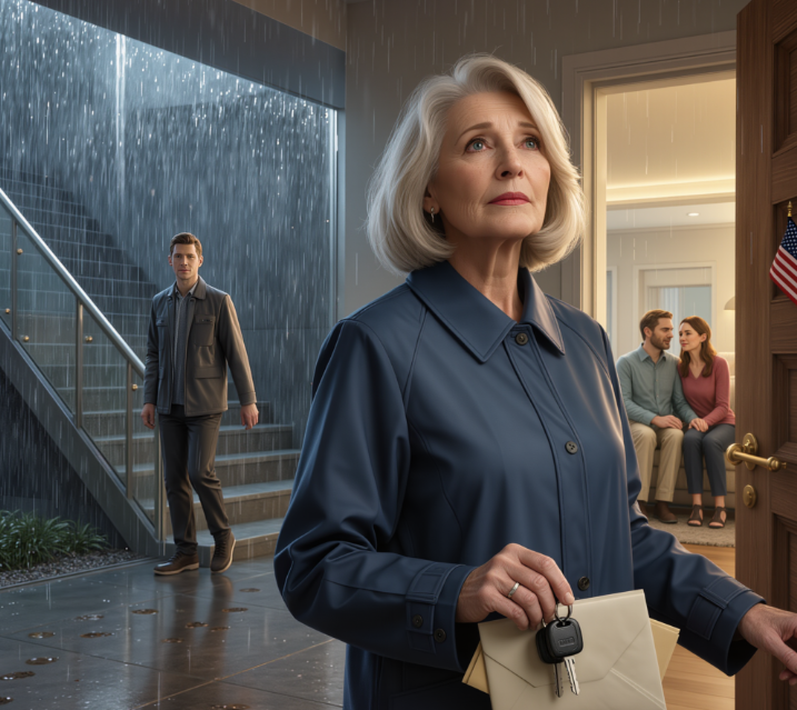 I drove six hours through a major storm to celebrate my son’s birthday. I was carrying $80,000 worth of gifts. I stood right outside the door and heard my daughter-in-law’s voice drift out: “It would be even better if she doesn’t show up tonight—then the beach house will be mine, and my love’s.” My son laughed along with her. I left without a word. And a month later, their “perfect” life…