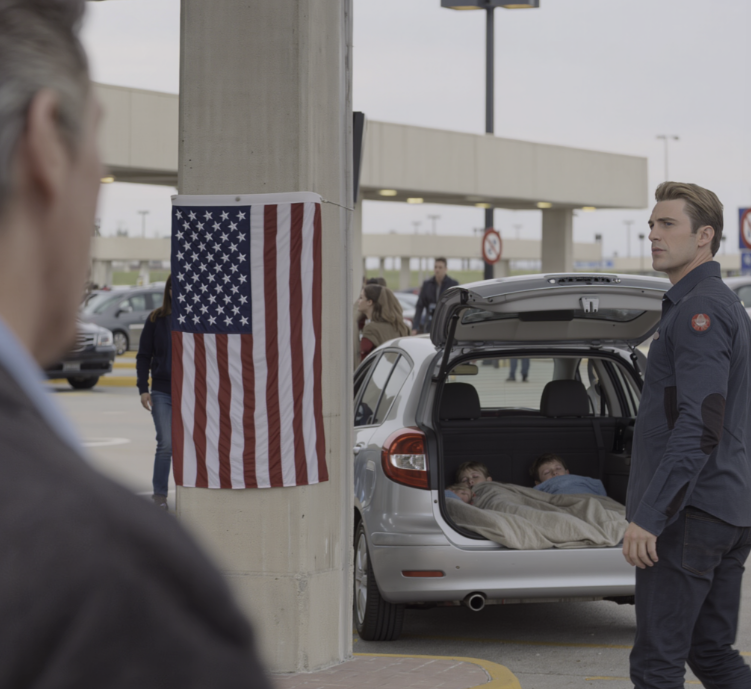 At the airport parking lot, I found my son sleeping in his car with his twins. I asked, “Where is the $150K I invested in your startup?” He broke down. “My wife and her family took everything and claimed I’m mentally unstable.” I got furious. “Pack your things. We’re fixing this now.”