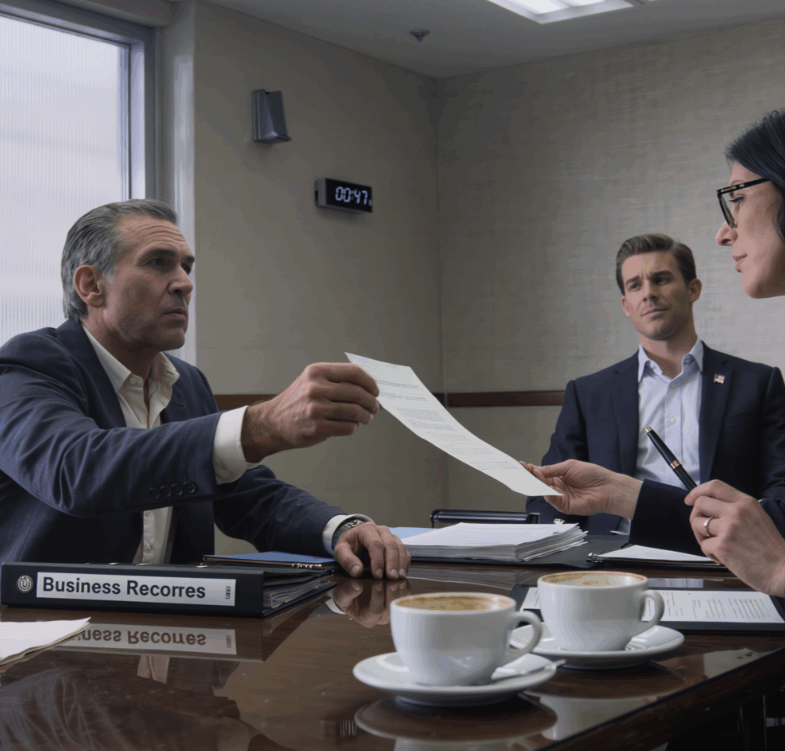 My Younger Brother Demanded Half My Business In Mediation, But When I Showed One Document, He…