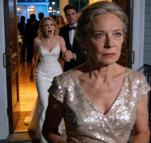 At her own wedding, my daughter humiliated me in front of everyone: “Leave now—my husband doesn’t want you here.” I walked out silently… and the next morning she called begging for the property papers—so I answered with four words that stopped her cold.