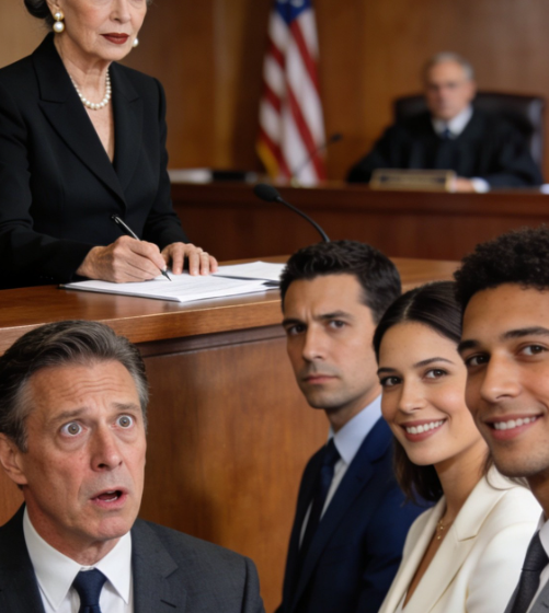 After my husband died, his kids demanded “the estate, the business—everything.” I shocked everyone by agreeing and signing it all away in court… until their lawyer turned white reading the addendum my husband quietly built into the deal.