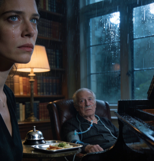 After my husband left, I took a live-in job caring for a dying millionaire—then his cruelty started leaking onto my kids. I swallowed every insult for the paycheck… until he demanded one thing he didn’t expect: my music.