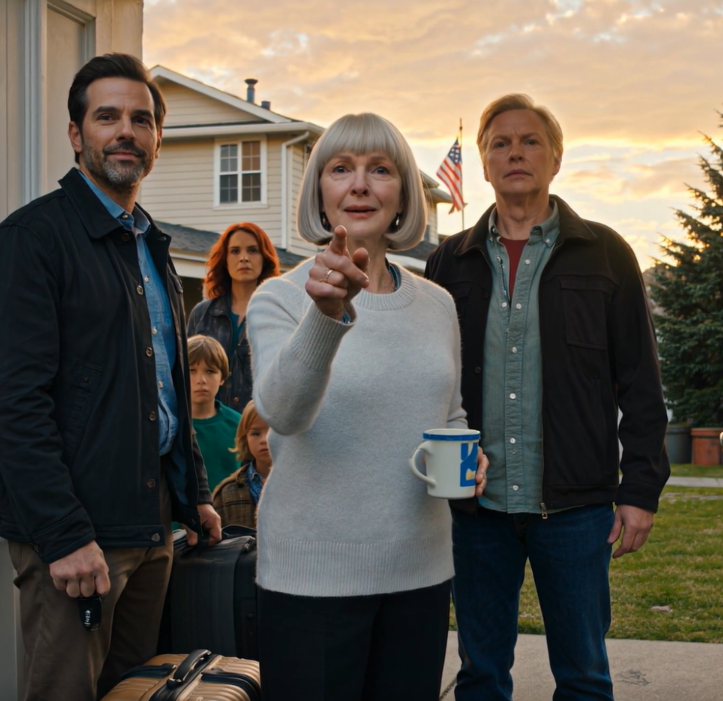 “It’s great that your house is so big, mom! my wife’s parents will live on the second floor, and her sister with her kids will stay on the first. we’re a family, it’s your duty to take them in without saying anything!” – my son said, shamelessly. my answer made them all freeze in fear…