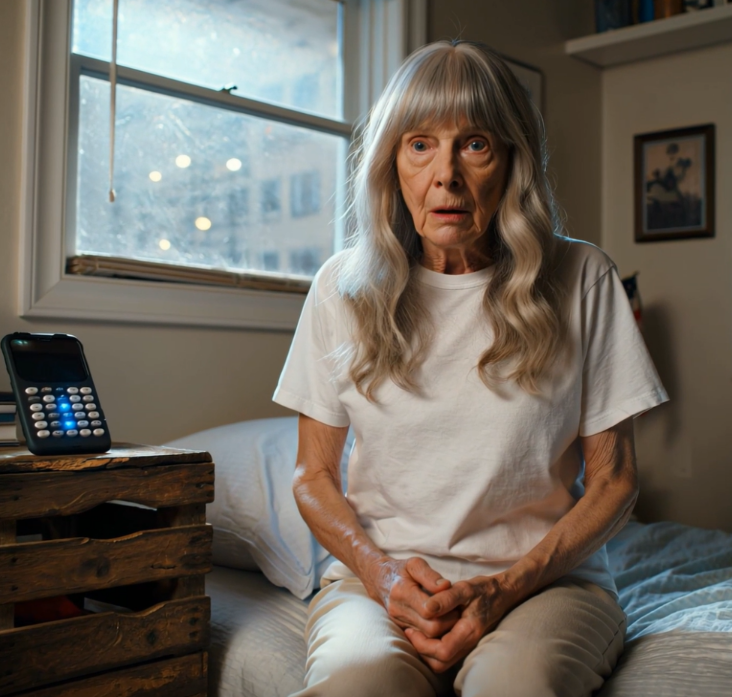 He left me nothing but a locked phone—until midnight on my 70th birthday made it ring