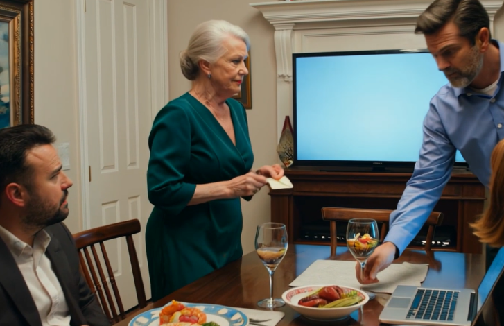 On mother’s day, my son gave his mother-in-law a fully paid trip to paris, he hugged her and said: “you deserve the world!”, i opened my gift – a $15 gift card and a note about “being grateful for what i have”, i just smiled and left their house that same night, and a week later… they called me in panic…