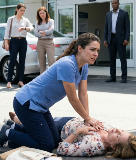 Llegaba tarde a la entrevista de enfermería de mis sueños… cuando un desconocido me suplicó que salvara a su esposa. Y la verdad detrás de ese momento dejó a todos en la sala sin palabras.