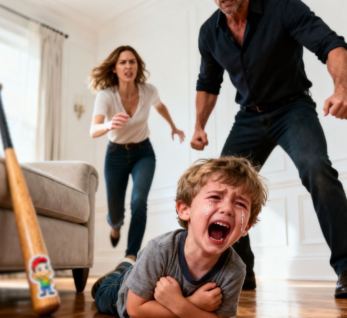 My four-year-old son called me sobbing at work: “Daddy, mommy’s boyfriend hit me with a baseball bat! He said if I cry, he’ll hurt me more…” I heard a man yelling in the background. I…