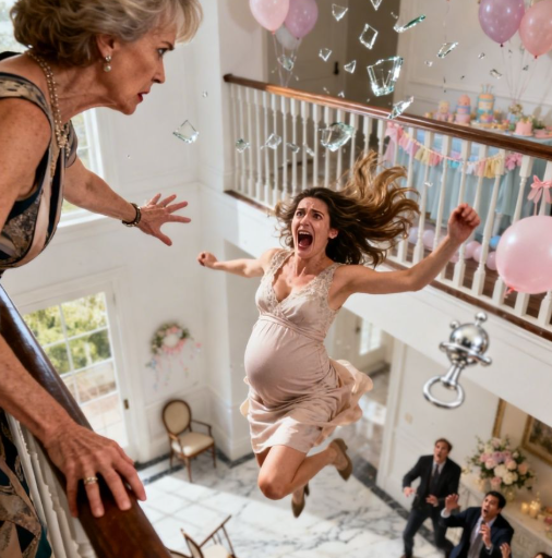 My Sister’s Baby Shower Was Held At An Upscale Restaurant. That’s Sick,” My Mother Grabbed My Hair And Snapped, Stop Overreacting. Hen She Pushed Me Off The Second-floor Balcony. Hen I Woke Up.•• He Scene Before Me Was Unimaginable….