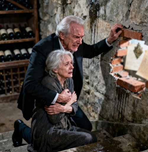 My own son and his wife locked my sick wife and me in the basement of our Victorian home, screaming, “This house is ours now.” Sitting in that dampness, I said to Isidora, “Hush! They don’t know what’s hidden behind that brick wall.” When they left, I moved a loose brick and revealed to my wife a secret I had kept for 43 years…