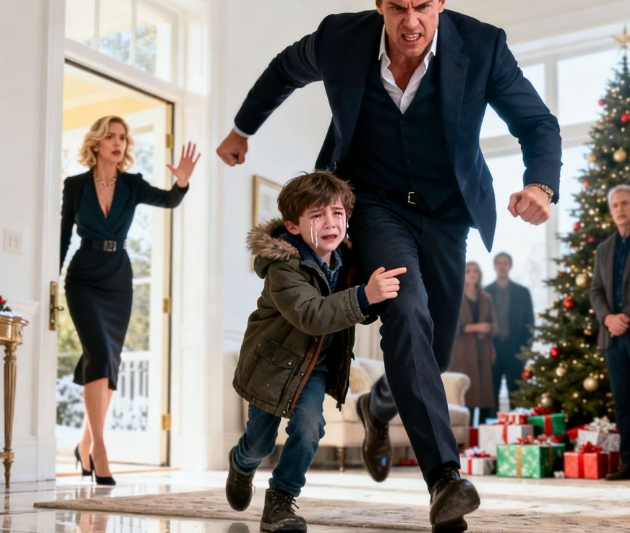 A hétéves fiam remegve jött haza, és azt suttogta: „A nagynéni azt mondta, várjak kint a hidegben, amíg kibontják az ajándékokat.” Nem kérdőjeleztem meg.