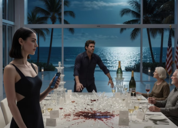 A bátyám a 60 millió dolláros laboratóriumi birodalmam 80%-át igényelte, és megpróbálta szabotálni az eladást egy miami villagálán, de nem tudta, hogy már megvettem a csalárd adósságait, és szüleink teljes nyugdíját lefoglalni készültem.