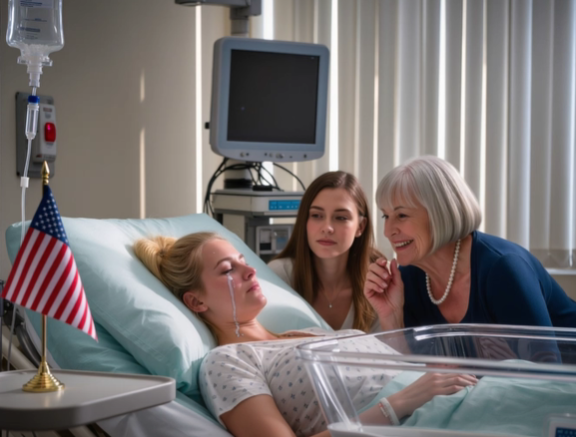 Miután az orvosok közölték, hogy az újszülöttem meghalt egy kaliforniai kórházban, az anyósom hálát adott Istennek, hogy véget vetett a vérvonalamnak – mígnem a 8 évesem feltett egy kérdést, amitől az egész szoba megdermedt.