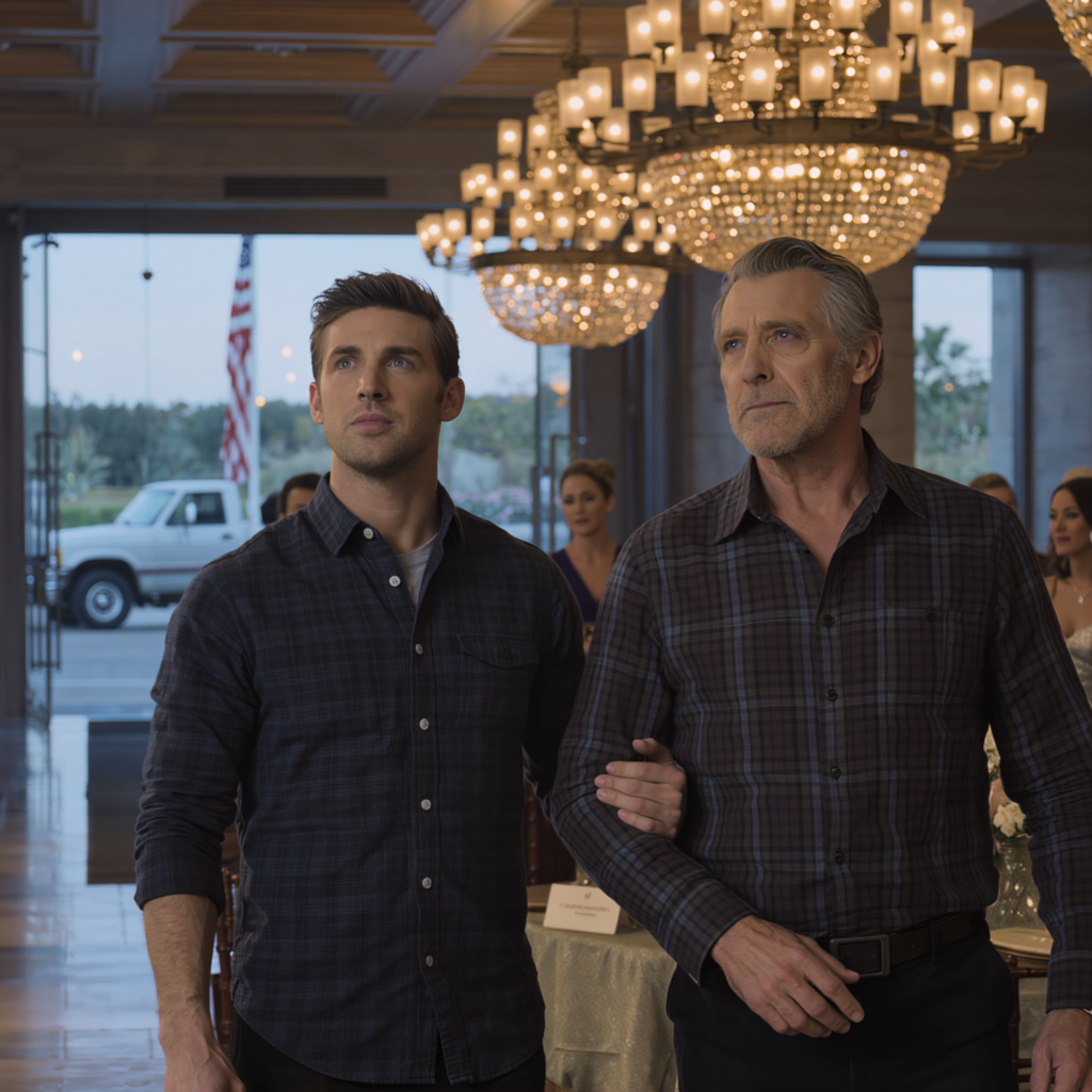 I was called “uneducated” by my son’s bride’s family at his wedding… I attended as the single father who raised him—but my place card read: “So-called dad…” The bride’s family, so proud of their degrees, laughed like it was all a joke. When I tried to stand up and leave, my son said, “Dad, let’s go home.” The next day, something unbelievable happened at their company…