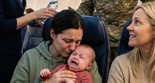 “SHUT THAT BABY UP!” the woman screamed, breaking the quiet of the first-class cabin.