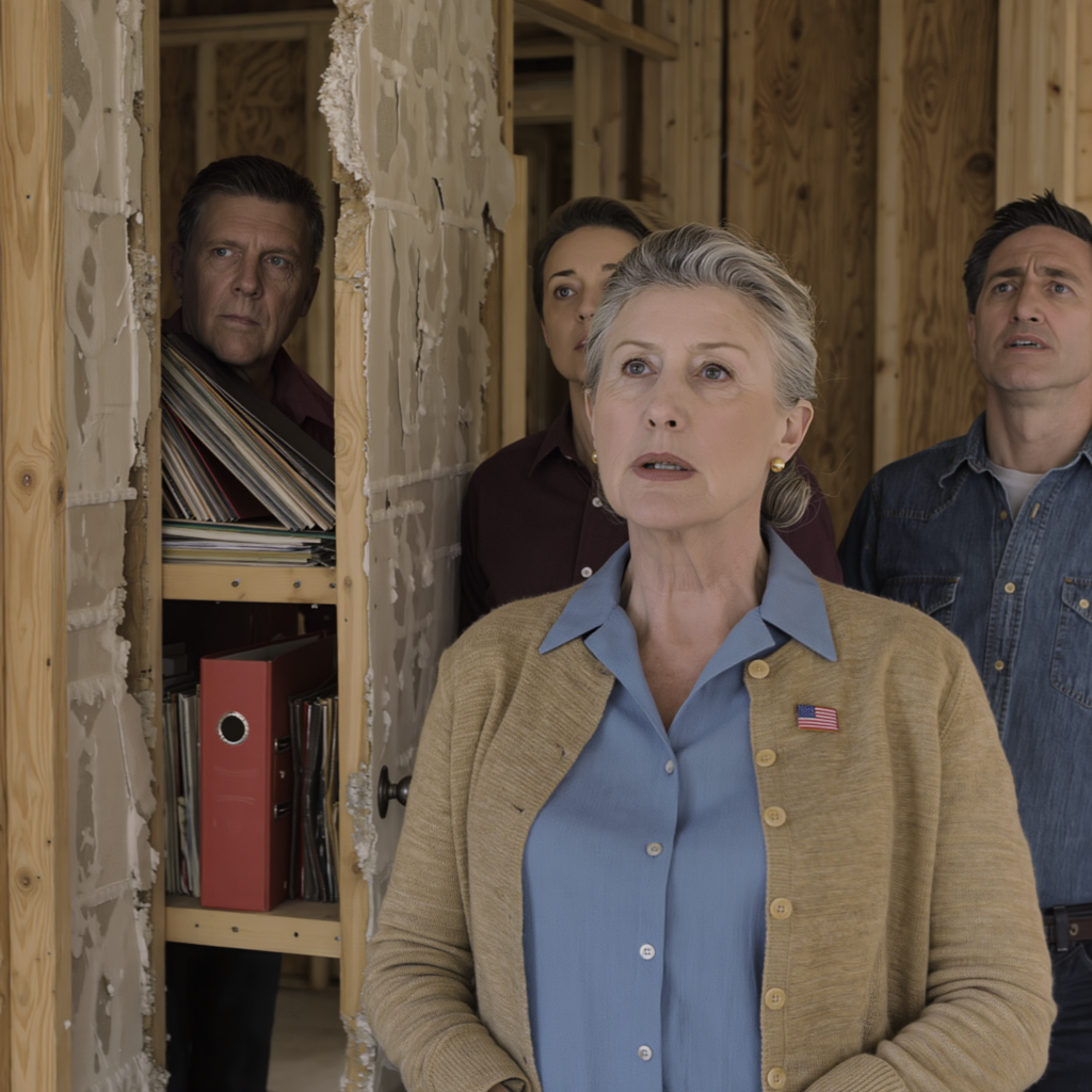 “Don’t come alone — bring your sons.” — One year after my husband passed away, I hired a company to renovate his old office, and I had just arrived at church when the contractor called and said, “Ma’am, I need you to come see what we found… but please don’t come alone. Bring your two sons.” “Why would you say that?” I asked, and my stomach dropped the moment we pulled up…