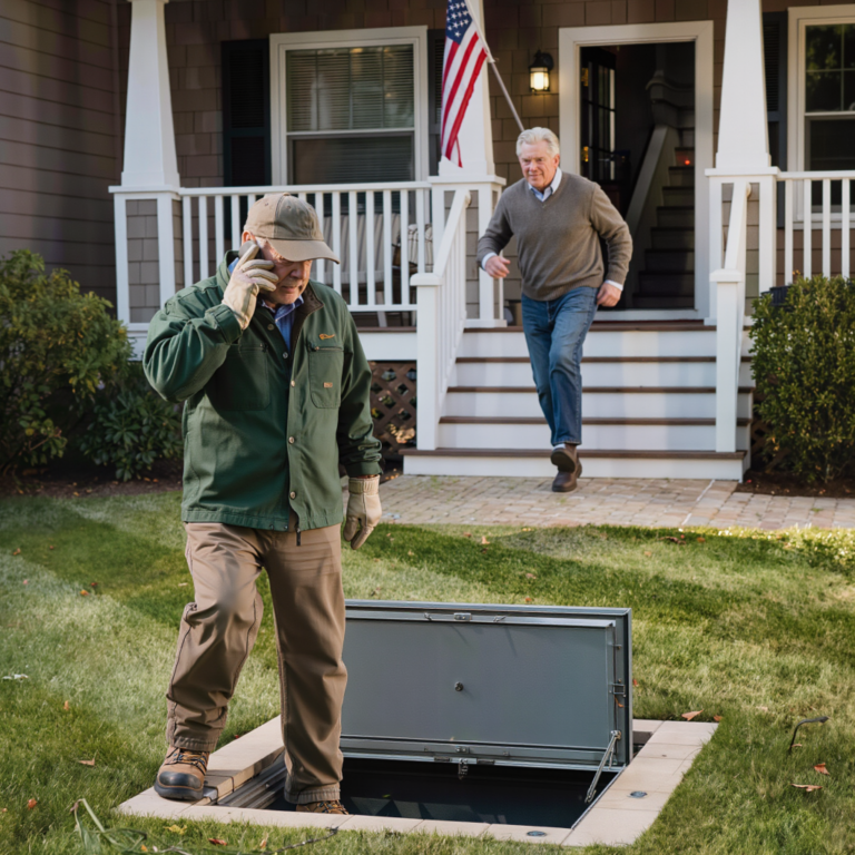 I hired someone to mow the lawn while my daughter was away. About an hour later, he called: “Sir… is anyone else in your house right now?” I hadn’t even had time to ask again when he continued: “I hear crying… from your basement. That’s not a TV.” At that moment, I understood: my house might be hiding something that I had never known about.