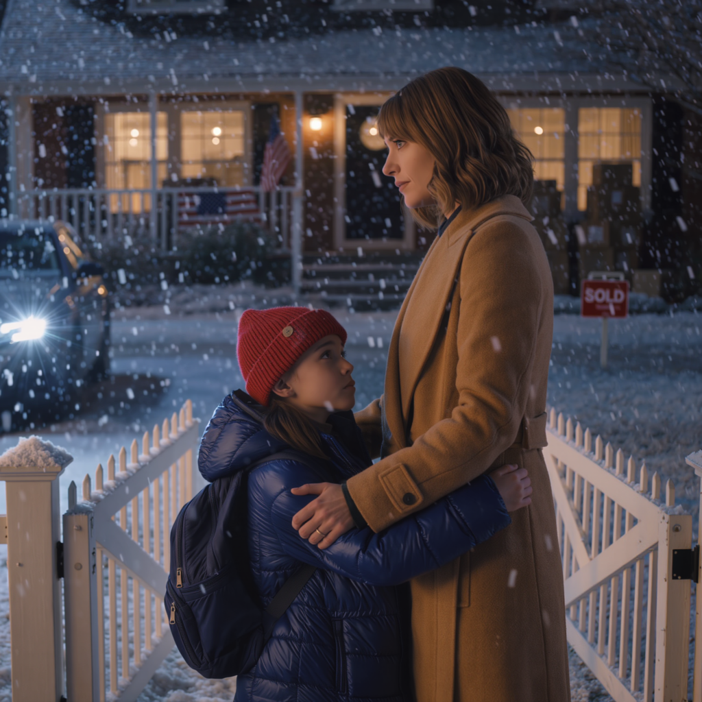 My 7-year-old came home and saw a “sold” sign in front of the house. My mother said, “There isn’t a place for you in the house tonight—wait by the gate,” without telling me. She waited four hours in the cold. When I found out, I simply said, “Okay.” Sixteen hours later, my parents got a call…