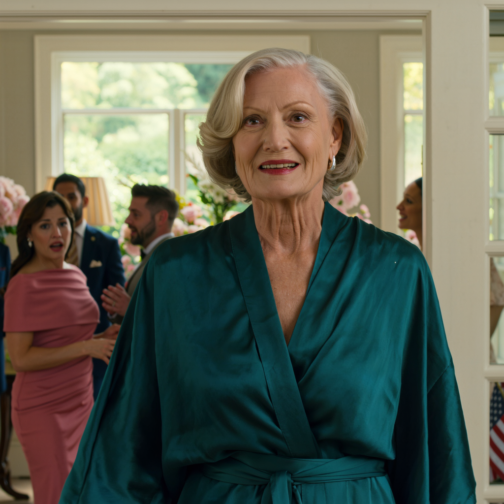 Miközben fürödtem, a lányom levette a ruháimat, és azt mondta: „Nem mehetsz vissza.” – De én mégis kimentem valamiben, amiről senki sem gondolta volna, hogy fel mernék venni, és egyenesen az unokám eljegyzési partijára mentem. Három nappal később,… Addigra a ház már tele volt halk zenével, meleg fénnyel és azzal a kifinomult boldogsággal, amit az amerikai külvárosokban élő emberek olyan keményen próbálnak meg előadni. Minden alkalommal, amikor kinyílt a bejárati ajtó, egy kis hideg esti levegő áradt be parkoló autók, nedves levelek és valakinek a drága parfümjének illatával. Még mindig a kádban voltam, amikor a lányom levette a ruháimat. Nem csak a blúzomat vagy a szoknyámat. Az egészet. Felemelte őket a székről, nagyon nyugodtan azt mondta: „Nem jössz vissza”, és kiment, mielőtt válaszolhattam volna. Egy másodperccel később hallottam, hogy a magas sarkú cipője elindul a folyosón a buli felé, ahol lennem kellett volna. Egy pillanatig csak ültem ott, a körülöttem hűlő fürdővízzel, és az üres helyet bámultam, ahol a holmijaim voltak. Lent poharak csilingeltek. Valaki nevetett. Az unokám eljegyzési partija nélkülem kezdődött, és valahogy ez senkit sem látszott zavarni.  Ez volt az a rész, amin nem tudtam túllépni. Még a megaláztatáson sem. A könnyedségén. Mintha már megbeszélték, elintézték, és csendben elfogadták volna, hogy eltávolítanak az estéről. Bebugyoláltam egy törölközőt, és az ajtón keresztül hallgatóztam. A földszintről fellengzős lazac és rozmaringos csirke illata áradt. Ahogy a könnyed csevegés, az evőeszközök, a begyakorolt ​​melegség is. Az elmúlt évek minden családi összejövetelére emlékeztetett, minden ünnepre, ahol elég szívesen láttak ahhoz, hogy segítsek, de soha nem voltam elég jó ahhoz, hogy beleiljek a képbe.  A Hálaadásra gondoltam, amikor Clare csendben kivette az áfonyaszószomat a harminc éven át hordott, csorba régi tálból, és valami fehér és drága, az asztalhoz illő tárgyba kanalazta. A konyhafelújításra, iskolai számlákra, autóhibákra, minden apró vészhelyzetre kiállított csekkekre gondoltam, amelyek mindig sürgősnek tűntek, amikor valaki mással történtek. Régen segítésnek hívtam. Az utóbbi időben kezdett valami kisebbnek és szomorúbbnak tűnni, mint ez.  Aztán eszembe jutott Lily üres ruhája, ami a vendégszoba szekrényében lógott.  Halványrózsaszín szatén. Túl fiatal nekem. Túl puha. Túl feltűnő. Pontosan az a fajta ruha, amiről senki sem gondolta volna, hogy hetvennégy évesen felveszem.  Talán ezért tettem.  A cipzár nem ment fel teljesen. A hajam még nedves volt. Az ezüstcipők, amiket találtam, kicsit nagyok voltak. De amikor a tükörbe néztem, nem egy nőt láttam, aki bolondot csinál magából.  Egy nőt láttam, akit már elegem volt a manipulációból.  Így hát kimentem.  Egyenesen a folyosón, be a buliba.  Az unokám látott meg először. Az egész arca megváltozott. Mosolygott, és azonnal felém jött, mintha teljesen logikus lenne, hogy ott vagyok. A lányom arca valami egészen mást tett.  Ezután azt tettem, amit az olyan emberek, mint én, nagyon jól megtanulnak, amikor egy szoba furcsává válik. Leültem. Mosolyogtam, amikor kellett. Figyeltem. És valahol az asztal végénél, egy halk hang, egy óvatos nevetés és egy kicsit túl laza mondat között eleget hallottam ahhoz, hogy megértsem, a ruha sosem volt igazán probléma.  Három nappal később egyedül ültem a konyhaasztalomnál a reggeli fényben, olvasószemüvegem alacsonyan az orrodon, és egy olyan telefonszámot bámultam, amiről soha nem gondoltam volna, hogy szükségem lesz rá a saját családom miatt. Kint egy szállító teherautó gurult el mellettem. Bent a házban elég csendes volt ahhoz, hogy halljam a tűzhely feletti órát. Folyamatosan azt a számot néztem, aztán a mellette lévő mappát. Bankszámlakivonatok. Átutalási bizonylatok. Csekkmásolatok. Évekig azt mondogattam magamnak, hogy ezek a papírok segítséget jelentenek. Azután az este után valami másnak tűntek. Nyúltam a telefonért, és Lily partija óta először nem remegett a kezem. (A történet az első hozzászólásban folytatódik.)