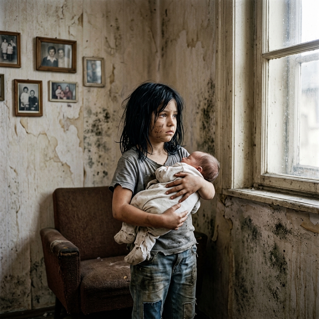 Titokban neveltem fel a húgomat… míg anyám évekkel később vissza nem jött érte.  Anyám mindig is nehéz természetű asszony volt. Impulzív, távolságtartó, az a fajta, aki minden alkalommal, amikor valami baj történt, azt ismételgette: „Nem kértem, hogy anya legyek”. Már egészen fiatalon megtanultam gondoskodni magamról, és tizenhét évesen megígértem magamnak, hogy amint csak tudok, elhagyom azt a házat anélkül, hogy hátranéznék.  De az életnek más tervei voltak.  Amikor húszéves lettem, anyám egy nap megjelent egy babával a karjában. Nem volt magyarázat, semmi öröm, még csak bemutatkozás sem. Csak letette a babát a kanapéra, és azt mondta:  „Szófiának hívják. És nem fogom újra pelenkával kezdeni.”  Azt hittem, viccel. Nem viccelt.  Hetekig a ház tele volt éjféli sírással, rosszul mosott cumisüvegekkel és állandó veszekedésekkel. Anyám órákra elment, és ingerülten, fáradtan tért vissza, mintha a baba egy büntetés lenne, amit nem hajlandó elfogadni.  És anélkül, hogy észrevettem volna, én voltam az, aki elkezdett felkelni, amikor Zsófia sírt. Én voltam az, aki megtanulta elkészíteni a tápszert, kicserélni a pelenkáját, megnyugtatni, ha láza van. Először kötelességből… aztán megszokásból.   És végül szeretetből.   Egy nap, amikor hazaértem a munkából, csendes házat találtam. Túl csendeset.   A kiságy üres volt.   Azt hittem, anya elment a babával, de aztán megláttam egy cetlit az asztalon.   „Elmegyek néhány napra. Pihennem kell. Zsófia alszik.”   Hideg futott végig a hátamon.   Átkutattam az egész házat, amíg meg nem találtam a szobájában, sírva, egy piszkos pelenkával és egy üres cumisüveggel. Nem tudtam, mióta volt egyedül.   Anya nem jött vissza aznap este.   Sem másnap.   Sem egész héten.   A szomszédok elkezdtek kérdezősködni. A főbérlőnő is. Aztán megértettem valamit, ami megfagyasztotta a vért bennem:  Ha bárki jelentené a helyzetet, a szociális szolgálatok elvinék Sofiát. És én tökéletesen tudtam, mit jelent ez egy olyan babának, akit senki sem tartana magánál.  Azon az estén anélkül döntöttem, hogy bárkivel konzultáltam volna…  A 2. rész lent a kommentekben található 👇