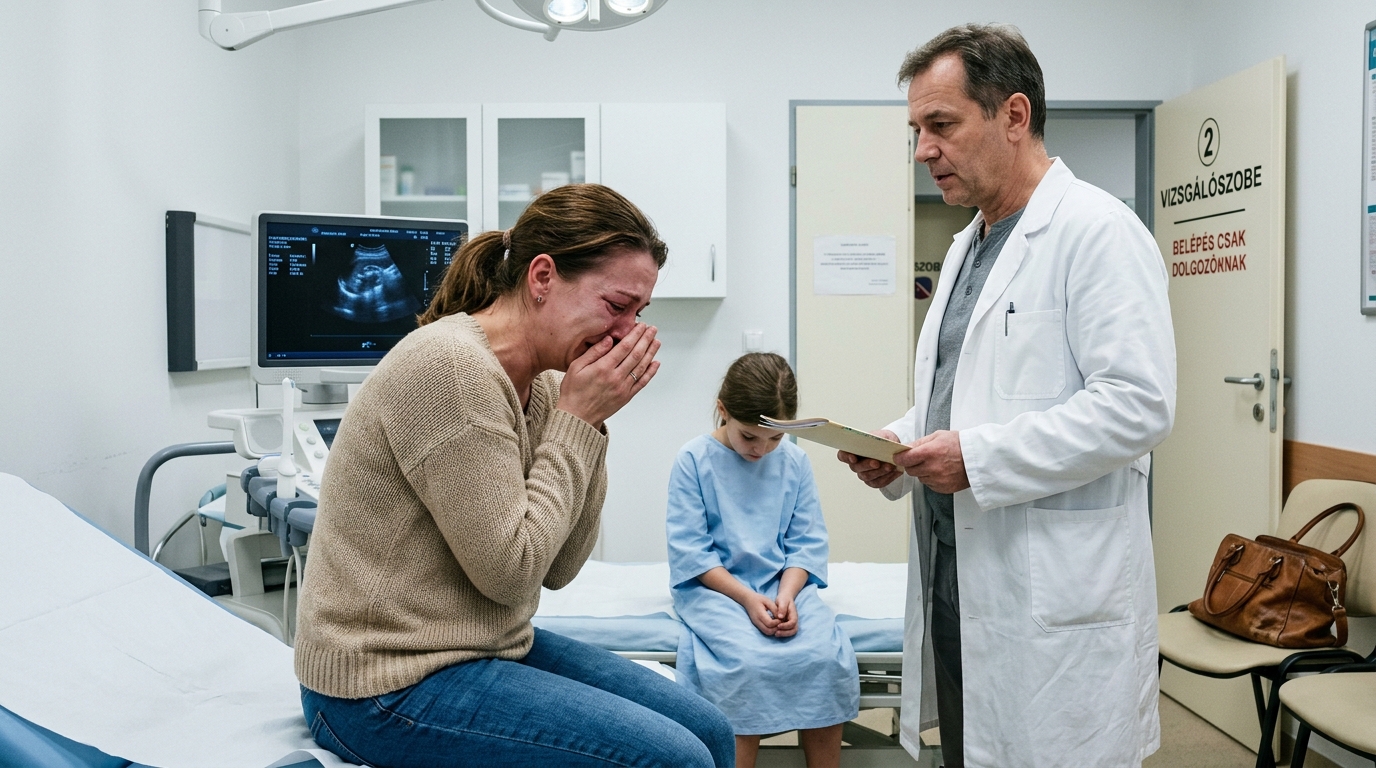 15 éves lányom hányingerről és gyomorfájdalomról panaszkodott. A férjem azt mondta: “Csak hamisít. Ne vesztegess időt vagy pénzt.” Titokban vittem be a kórházba. Az orvos megnézte a felvételt, és azt suttogta: „van benne valami…” Nem tehettem mást, mint sikoltozni. Jóval azelőtt tudtam, hogy valami nincs rendben, mielőtt bárki más észrevenné. Tizenöt éves lányom, Hailey hetek óta hányingerről, éles gyomorfájdalmakról, szédülésről és állandó fáradtságérzésről panaszkodott, ami szokatlan volt egy lánynál, aki valaha a fociban, a fotózásban és a barátaival való késő esti beszélgetésekben gazdag volt. De mostanában alig beszélt. A házban tartotta a kapucnis pulcsiját, és összerezzent, ha valaki megkérdezte, hogy érzi magát.