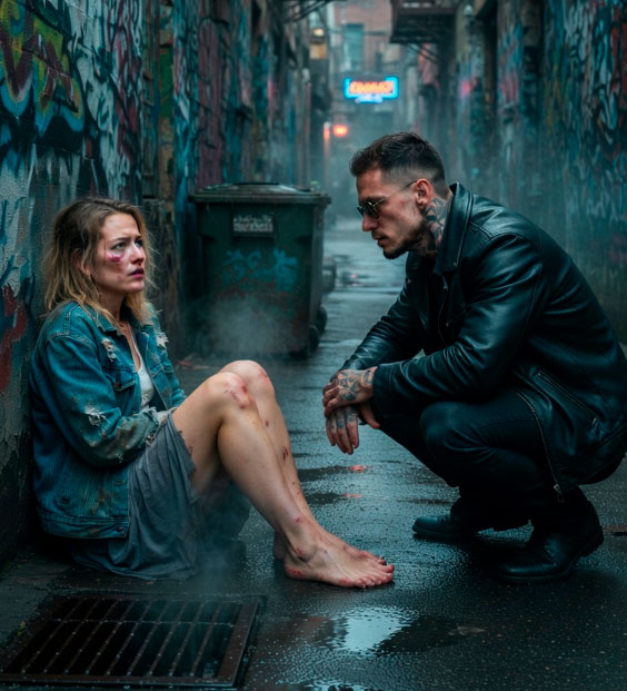 “AZ APÁM ÉS A TESTVÉREM VOLT”😰 Egy nőt megsebesített az apja és a testvére, de egy rejtélyes férfi megjelent, hogy segítsen neki. Mit gondolsz, mi fog történni?