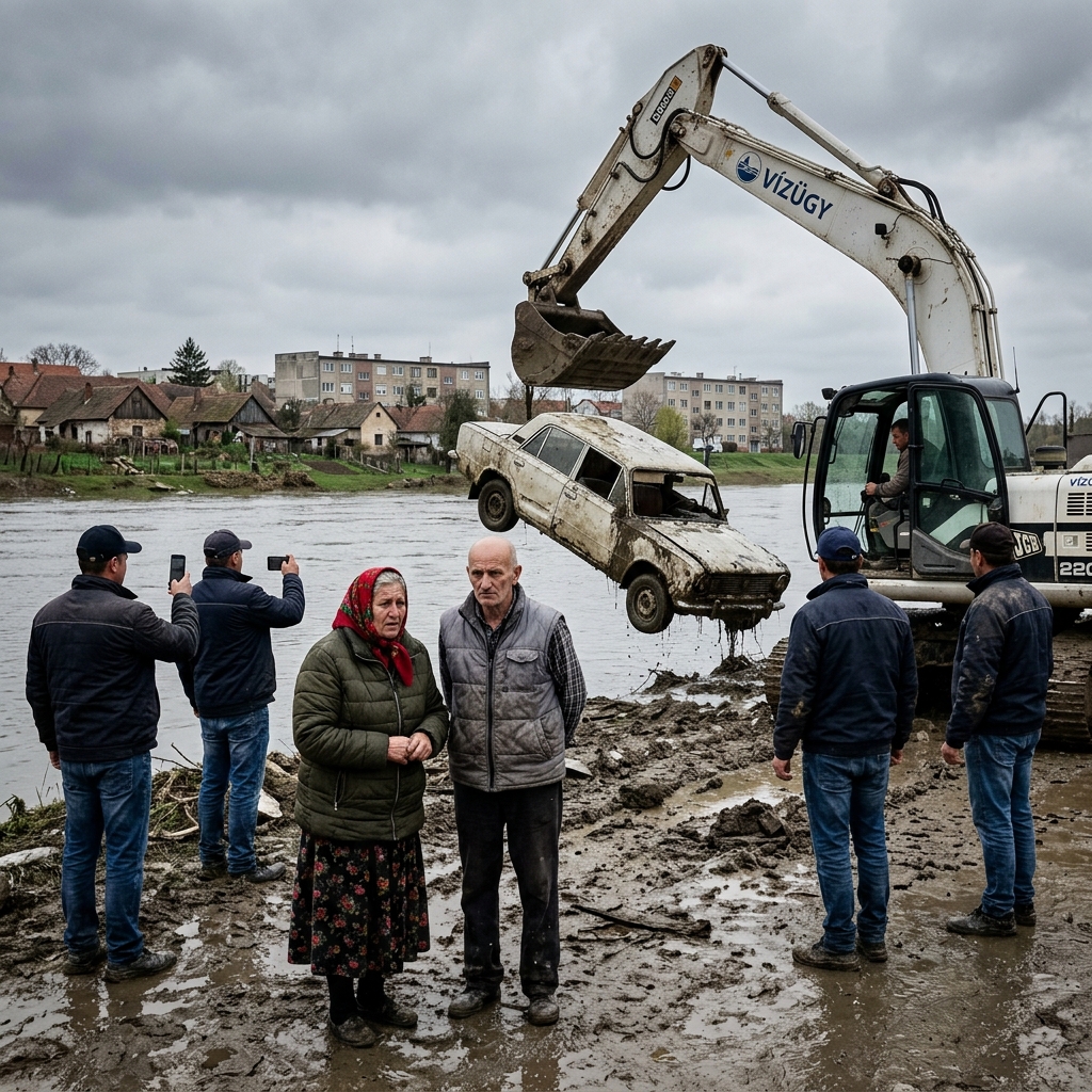A pár 1991-ben eltűnt az anyakönyvi hivatal felé vezető úton, és tizenöt évvel később egy kotrógép kihúzta az autót a folyómederből, és amit benne találtak, az egy szörnyű titkot tárt fel 😲😨 1991. június 23-án reggel meleg és napsütéses volt. A folyóparti kisváros élte a szokásos életét, de az anyakönyvi hivatal közelében aznap zene, nevetés és gratulációk hallatszottak. Egy fehér, szalagokkal díszített „hatos” hajtott ki az udvarból, és mindenki integetett neki.  A volán mögött a mindössze 24 éves fiatal vőlegény ült. Idegesen mosolygott, de a szeme csillogott a boldogságtól. Mellette a menyasszony ült, aki éppen betöltötte a 20. életévét. Nevetett, igazgatta a szélben lobogó fátylát, és nem tudta elhinni, hogy most már férj és feleség.  Csak húsz percük volt, hogy elmenjenek az étterembe, ahol már vendégek várták őket, és megterítették az asztalt. De sosem értek oda az étterembe. Az autó eltűnt az úton, a legöregebb híd közelében. Először mindenki azt hitte, hogy a fiatalok egyszerűen csak késésben vannak. Aztán elkezdtek telefonálni, keresni, és bejárni az összes utat. De a balesetnek, a szemtanúknak vagy magának az autónak semmi nyomát nem találták.  Eltelt egy nap, aztán egy hét, majd hónapok. A család nem vesztette el a reményt, de idővel a városban elhalkultak a beszélgetések. Az emberek suttogtak, feltételezéseket tettek, de az igazság ismeretlen maradt.  Tizenöt évig ez a történet a levegőben lógott, mint egy befejezetlen gondolat. És 2006-ban úgy döntöttek, hogy lebontják a régi hidat. A felszerelés elérte a partot, a munkások elkezdték szétszerelni a betont, és a kotrógép leeresztette a vödröt a zavaros vízbe, több méter mélyen megtisztítva az alját. Először senki sem vette észre, amikor a vödör valami nehéz tárgyat akadt el. De amikor egy rozsdás fémdarab bukkant elő a vízből, mindenki megdöbbent. Néhány perccel később világossá vált: egy autó volt. A fehér „Hatos”. Ugyanaz. A gép lassan felemelte a partra. Az emberek elkezdtek gyűlni; Néhány már ismerősen csengett. Senki sem hitte el, mi történik. Az autót sár borította, az ablakok betörtek, a karosszéria elcsavarodott, de már nem volt kétség afelől.  A mentők óvatosan kinyitották az ajtókat. És ebben a pillanatban világossá vált, hogy a tizenöt évig rejtett szörnyű titok hamarosan napvilágra kerül 😱😨 A történet folytatása az első hozzászólásban található 👇👇