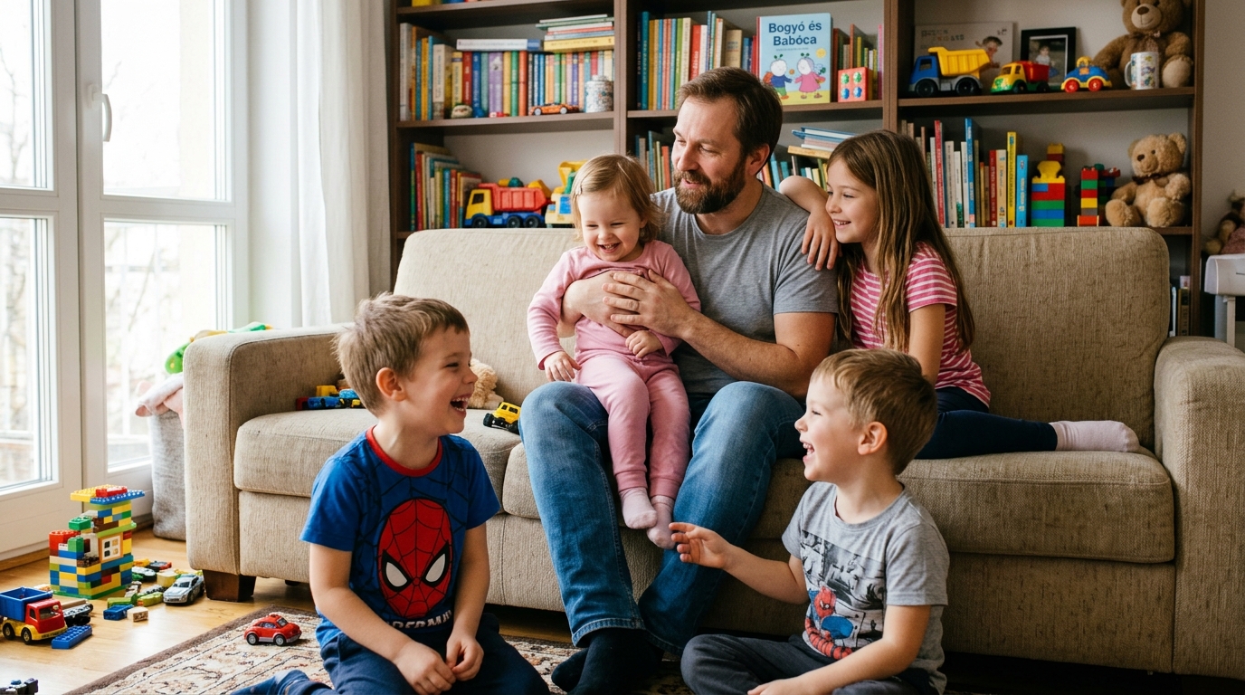 Találtam EGY GYÉMÁNTGYŰRŰT egy szupermarket polcán – visszaadtam a tulajdonosának… NEM TUDTAM, HOGY EZ GYÖKERESEN MEGVÁLTOZTATJA AZ ÉLETEMET. Özvegy vagyok, és egyedül nevelem a négy gyerekemet. Két évvel ezelőtt, közvetlenül a legkisebb lányunk, Grace születése után közölték a feleségemmel, hogy rákos. Egy évvel később meghalt. Azóta mindent megteszek – teljes munkaidőben dolgozom raktárban, túlórázom, hétvégenként alkalmi munkákat vállalok – csak azért, hogy a gyerekeimnek semmiben ne legyen hiányuk. Egy nap elvittem őket egy szupermarketbe. Miközben almát válogattam és közben fél szemmel igyekeztem kordában tartani a gyerekeim által okozott felfordulást, megpillantottam valamit a polcon. EGY GYÉMÁNTGYŰRŰ. Drágának tűnt – azonnal körülnéztem, hátha látok valakit, aki éppen keresi. Nem volt ott senki. Egy kicsit hátrébb álltam, és vártam – hátha a tulajdonosa visszajön az útvonalán. Körülbelül tíz perc múlva EGY IDŐS HÖLGY rohant be a boltba, levegő után kapkodva, az aggodalomtól reszketve. Sorokon át kutatott, embereket szólított le – mindenkihez volt egy kérdése: látta-e valaki a gyűrűjét? Odamentem hozzá. Óvatosan megkérdeztem, hogyan nézett ki a gyűrűje – csak hogy biztos legyek –, aztán elővettem, és a kezébe adtam. Sírni kezdett. „Fogalmad sincs, mit jelent ez számomra. A férjem adta nekem az 50. házassági évfordulónkra. Nem sokkal azelőtt halt meg…” Mosolyogtam, és csak annyit mondtam: örülök, hogy segíthettem. Az utolsó 50 dolláromból fizettem a bevásárlást, összeszedtem a gyerekeket, és hazamentünk. Másnap reggel HÁROM ERŐTELJES KOPPANTÁS hallatszott az ajtón. Amikor kinyitottam, ledermedtem. EGY FÉRFI állt ott, fekete kabátban. Üdvözölt, majd megszólalt: „Jó napot! Tudom, hogy sok kérdése lenne, de a hölgy küldött, akinek visszaadta tegnap a gyűrűt. ENGEDJE MEG, HOGY ELMONDJAK MINDENT.”