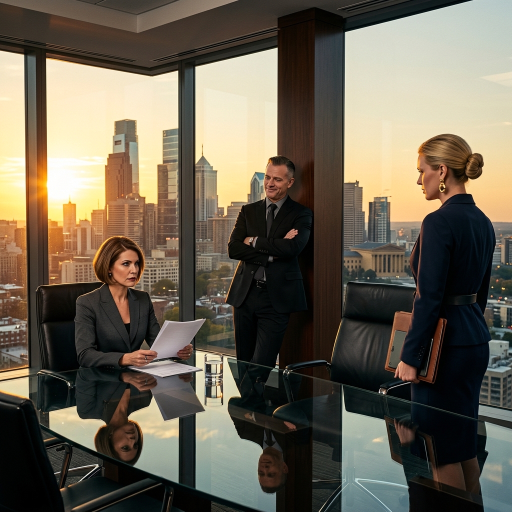 Tizenkét vezető állt fel és kisétált, miközben én még félmondatnál tartottam a stratégiai megbeszélésen. „Elegünk van a kudarcainak hallgatásából” – jelentette be az operatív igazgató. A terem kiürült. Harminc másodpercig egyedül ültem. Aztán elővettem a telefonomat, tárcsáztam egy számot, és hét szót mondtam. Délután 4-re kilencen eltűntek…  A teljes vezetői csapat kisétált a prezentációm alatt, így felhívtam egy embert, és az utolsó diám kék fénye még mindig az üvegfalon világított, amikor rájöttem, hogy pontosan azt adták meg, amire szükségem volt. Tizenkét, szabott öltönyös vezető állt fel egyszerre, székeik egyetlen sima mozdulattal csúsztak hátra, tabletjeik a karjuk alá voltak dugva, fényes cipőik úgy szelték át a tárgyalóterem padlóját, mint egy olyan megbeszélés vége, amelyről azt hitték, hogy irányítják őket. Azt hitték, ha egyedül hagynak, a számok kisebbnek tűnnek. Azt hitték, hogy a csend enyhíti az adatok mondanivalóját. Tévedtek. Mire az utolsó kéz megérintette a villanyt, a történet már megfordult.  Leona vagyok, és három hónapja egy kívülről nyugodtnak tűnő, belülről gondosan átrendezett épületben éltem.  Az utcáról a központunk csupa üveg, acél és magabiztosság volt. Az a fajta belvárosi torony, ahol az elegáns cipőben járó emberek kulcskártyákat tartottak két ujjuk között, és halkan, begyakorolt ​​hangon beszéltek zabtejes lattéjuk mellett, még mielőtt a liftek megnyíltak volna. Cégünk ipari berendezéseket gyártott, amelyeket iskolákban, kórházakban és közintézményekben használnak országszerte. Biztonságos termékek. Megbízható termékek. Vagy legalábbis ezt a történetet mesélték a brosúrák.  A minőségbiztosítás vezetésére vettek fel.  „Friss szemlélet” – mondta Baxter az utolsó interjúm során meleg hangon, nyugodt mosollyal. „Gyorsan növekedtünk. Szükségünk van valakire, aki szükségtelen zavarok nélkül tudja szigorítani a folyamatot.”  Abban az időben ez igazi munkának hangzott.  A második hetem végére tudtam, hogy valami másról van szó.  Az első jelzés kicsi volt. Egy tesztelési napló, amely nem egyezett a termelési teljesítménnyel. Aztán egy szállítmányjóváhagyás, amelyet egy olyan napon írtak alá, amikor a berendezés egyértelműen nem ment át a teljes körű ellenőrzésen. Aztán egy ügyfél-incidensjelentés, amelyet olyan gondosan megpuhítottak, hogy szinte elegánsnak tűnt. Papíron semmi sem volt drámai. Sorozatban minden az volt.  Amikor a csapatom elé terjesztettem az eltéréseket, senki sem vitatkozott velem. Csak nagyon érdeklődtek az asztaluk iránt.  Az egyik technikus, Nadia, összeszorította a száját, és azt mondta: „A bevett eljárásokat követjük.”  A szavak helyesek voltak. A hangnem nem.  Később, amikor négyszemközti találkozót kértem az operatív osztállyal, Vivien becsukta mögöttem az ajtót, leült a folyóra néző világos irodába, és összekulcsolta a kezét egy bőr jegyzetfüzet fölé.  „Nagyon alapos vagy” – mondta.  „Ezt a feladat részének tekintem.”  Mosolygott. „Természetesen. De egyes problémák nagyobbá válnak, ha túl sokan ragaszkodnak ahhoz, hogy rosszul olvassák őket.”  Átcsúsztattam az asztalára a kinyomtatott teszteredményeket. „Ezeket nem rosszul olvassák. Szerkesztik őket.”  Tekintete a papírokra siklott, majd visszatért rám anélkül, hogy változott volna a hőmérséklete.  „Minden iparágban vannak haszonkulcsok” – mondta. „A kontextus számít.”  „A biztonság is.”  Ekkor jöttem rá, hogy ez nem zavarodottság. Ez koreográfia.  Másnap reggel egy váratlan bónusz jelent meg a céges számlámon, jóval a szerződésemben szereplő összeg felett. Semmi jegyzet. Semmi magyarázat. Csak egy tiszta befizetés és egy tisztább üzenet. Délre elutasítottam.  Két nappal később egy módosított munkaszerződés érkezett a postaládámba, fizetésemeléssel és egy titoktartási záradékkal, olyan csiszolt jogi nyelven megírva, amely elvárja, hogy a hála felülírja az óvatosságot.  Ezt sem írtam alá.  Ehelyett tovább olvastam, összehasonlítottam, mentettem.  Minél mélyebbre mentem, annál egyszerűbbé vált a minta. A tesztküszöböket módosították. A belső panaszokat átirányították. Az ügyféljelentéseket addig lassították, amíg el nem veszítették a lendületüket. Egy Tomas nevű előd állítólag egészségügyi okokból távozott, mégis a távozásával kapcsolatos feljegyzésekben semmi sem tűnt természetesnek. A dossziéi a lehető legrendezettebben voltak hiányosak, mintha valaki csak azt távolította volna el, ami egy napon talán számítani fog.  Aztán egy este egy névtelen e-mail jelent meg egy privát postaládámban, amit soha senkivel nem osztottam meg a cégnél.  Semmi üdvözlet. Semmi aláírás. Csak egy mappalink és egy mondat.  Tomas nem távozott betegen.  Ez volt az a pillanat, amikor abbahagytam a probléma folyamatbeli problémáként való kezelését, és elkezdtem tervként kezelni.  Minden dossziét megnyitottam.  Módosított jelentések. Archivált vázlatok. Verziók, amelyek nem feleltek meg a hivatalos rendszernek. Jegyzetek, amelyeket Tomas olyan helyekre temett el, amelyeket csak egy türelmes ember ásna elég sokáig, hogy megtalálja. Ugyanazt látta, amit én. Megpróbálta dokumentálni. És valami történt, mielőtt befejezhette volna.  Nem fordultam a sajtóhoz.  Nem rendeztem jelenetet.  Találtam egy embert egy szabályozó hivatalban, aki továbbra is gondosan megfogalmazott kérdésekre válaszolt, további kérdésekkel.ígéretek d-je. Eliza volt a neve. Először zárás után beszéltünk, a lakásom ablaka nyitva volt, a lenti forgalom zajára, a laptopom mellett pedig egy kihűlő elviteles doboz állt.  „Ha igazad van” – mondta –, „akkor nyilvánosan szükséged lesz rájuk.”  „Tudom.”  „Ha azt hiszik, hogy egyszerűen csak fel vagy háborodva, akkor bezárkóznak.”  „Már meg is tették.”  „Jó” – mondta halkan. „Ez azt jelenti, hogy kiszámíthatóak lesznek.”  Így hát összeállítottam azt a prezentációt, amiről azt gondolták, hogy elég naiv vagyok ahhoz, hogy egyenesen a kezükbe adjam.  Diáról diára. Dátumok. Panaszminták. Ellentmondások tesztelése. Elfogadási láncok. Semmi eltúlzott. Semmi teátrális. Csak annyi igazság, hogy választásra kényszerítsenek. Maradj és válaszolj, vagy menj el, és fedd fel pontosan, hogy mennyire keveset szándékoztak valaha is bekapcsolódni.  A találkozó reggelén Nadia napkelte előtt talált rám a parkolóház közelében. Úgy nézett ki, mint aki nem igazán aludt.  „Készen állnak rád” – mondta.  „Feltételeztem is.”  – Azt mondták az embereknek, hogy a jelentésed performatív. – Nyelt egyet. – Baxternek már megvannak a papírjai.   – A felmondási papírjai?   Bólintott egyszer.   Egy pillanatra ránéztem. – Miért mondod ezt most?   Az arckifejezése megváltozott, csak kissé. – Mert Tomas is megpróbálta a helyes dolgot tenni.   Ennyi elég volt.   11:30-kor a vezetői tárgyalóban álltam, tizenkét felsővezetői taggal az asztal körül, a diáim pedig a képernyőn voltak. A város ragyogott az üveg mögött. Kávéskannák gőzölögtek a tálalószekrény közelében. Valaki minden székhez szénsavas vizet tett. A terem elég kifinomultnak tűnt ahhoz, hogy feddhetetlennek minősüljön.   A minőségi mutatókkal kezdtem.   Először senki sem szakított félbe. Baxter hátradőlt. Monroe valamit ellenőrzött a tabletjén. Vivien áttette az egyik lábát a másikon, és azzal a türelmes arckifejezéssel figyelt, amit az emberek akkor használnak, amikor azt hiszik, hogy az idő az övék.   Aztán rákattintottam a diára, amely a módosított tesztelési paraméterekhez kapcsolódó jóváhagyási láncot mutatta.   Ekkor megváltozott a helyzet.  „Ezeknek a számoknak operatív kontextusra van szükségük” – mondta Vivien könnyedén.  „Örömmel adom.”  Baxter rám sem nézett. „Nincs rá szükség.”  Folytattam. Ügyfélpanaszok. Belső javítások. A hiányzó vélemények. A minta, ami már nem tehetett úgy, mintha véletlen lenne.  Aztán egyszerre, mintha gyakorolták volna az időzítést, minden szék megmozdult.  Tizenkét ember állt fel.  Nincs vita. Nincs tagadás. Nem kértek másolatot. Csak egy hosszú, elegáns visszavonulás.  „Végeztünk” – mondta Baxter.  Vivien megigazította a kabátja mandzsettáját, és egy apró, nyugodt mosolyt küldött felém. „Ez a szintű felelősség megterhelő lehet.”  Egy csoportban sétáltak az ajtó felé. Monroe volt utolsó. Megállt a falpanelnél, megérintette a kapcsolót, és azt mondta: „Senki sem fogja elolvasni a jelentését.”  A fények elhalványultak.  A kivetítés megmaradt, halványkékre festve a szobát.