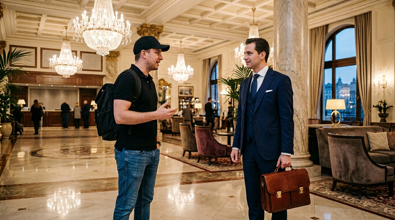 Ő minimalizálta őt anélkül, hogy tudta volna, hogy az ő új főnöke.