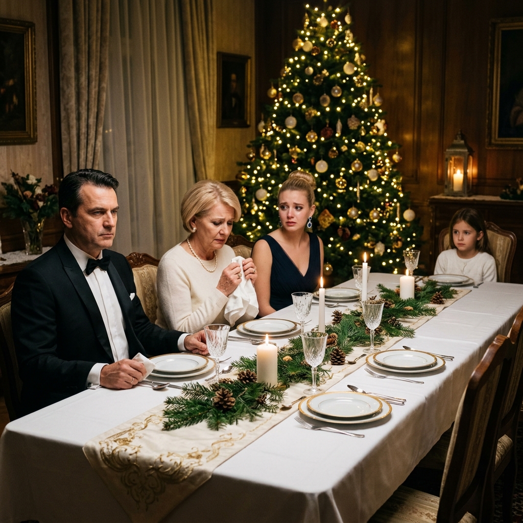 Karácsonyi vacsorán apám mindenkinek személyre szabott ajándékot adott. Amikor megkérdeztem, hogy nekem is van-e, a szemét forgatta, és azt mondta: „Hálásnak kellene lenned, hogy egyáltalán az asztalnál vagy.” A nagynéném elmosolyodott, és hozzátette: „Örülj, hogy még mindig emlékszünk a nevedre.” Mindenki nevetett. Én egyszerűen csak annyit mondtam: „Jó tudni.” Két hónappal később csendben döntöttem. Tegnap három órát autóztak a házamhoz, dörömböltek az ajtómon, és könyörögtek: „Beszélnünk kell. Kérlek, nyíljatok meg.”  Apám karácsonykor kihagyott – aztán két hónappal később minden megváltozott  Mire elkezdődött a karácsonyi vacsora, az étkező már pontosan úgy nézett ki, ahogy apám szerette. A gyertyákat naplemente előtt gyújtották meg. Az ezüstöt addig polírozták, amíg vissza nem verte a meleg mennyezeti fényt. A nővérem, Lauren fehér rózsákkal és téli zöld növényekkel rendezte el az asztaldíszeket, Denise pedig néhány percenként hátralépett, hogy megcsodálja az asztalt, mintha az egész este egy magazin lenne, amely valahogy a családunk régi connecticuti házába került.  Minden gyönyörűnek tűnt.  Ez volt az első nyom.  A családomban minél szebbnek tűnt egy szoba, annál könnyebb volt az embereknek figyelmen kívül hagyniuk, mi történt benne.  Kicsit öt óra után érkeztem egy péksüteményes dobozzal egy west hartfordi helyről, ahol mandulás süteményeket készítettek, amiket anyám annyira szeretett. Lauren már ott volt krémszínű pulóverruhában, és halkan nevetett valamin, amit Victor mondott a kandalló közelében. Apám alig nézett fel, amikor beléptem. Csak a tálalószekrény felé biccentett.  „Odateheted” – mondta.  Nem szia. Nem te csináltad. Csak utasítások.  Azt mondtam magamnak, hogy ne csináljak belőle semmit. Túl sok évet töltöttem azzal, hogy a közömbösséget elfoglaltsággá alakítsam. Ez egy olyan készség volt, amit jóval azelőtt elsajátítottam, hogy tűzvédelmi mérnök lettem. Jóval azelőtt, hogy megtanultam, hogy egyes rendszerek egyszerre meghibásodnak, mások pedig olyan fokozatosan, hogy a bennük élők normálisnak nevezik.  A vacsora úgy folyt, ahogy mindig is. Lauren egy helyszínbejárásról mesélt. Victor olyan részleteket tett hozzá, amelyekről egyértelműen úgy gondolta, hogy fontosnak hangzik. Denise pontosan a megfelelő pillanatokban nevetett. Apám két kérdést tett fel a Wintermir-házról, hármat a hitelezők időzítéséről, rólam pedig egyet sem.  Ez a rész nem volt új.  Az újdonság az volt, hogy milyen tisztán láttam.  Majdnem egy éve segítettem a kódfelülvizsgálatokban, biztonsági felülvizsgálatokban, foglaltsági aggályokban és olyan csendes javításokban, amiket az asztalnál senki sem említett hangosan. Késő este is fogadtam a hívásokat. Átnéztem olyan diagramokat, amiket fizetett tanácsadóknak kellett volna adniuk. Időt takarítottam meg, elsimítottam a kockázatokat, és folyamatosan haladtak a dolgok.  Vacsora közben semmi ilyesmi nem létezett.  Csak ott voltam. Hasznos, de valahogy nem központi. Jelenlévő, de valahogy nem számított.  Aztán ajándékok jártak körbe.  Lauren egy bőrmappát kapott pontosan abban az árnyalatban, amilyet szeretett.  Victor kinyitott egy órát, és helyeslően felvonta a szemöldökét.  Denise egy bekeretezett nyomatot kapott, amiről azonnal kijelentette, hogy tökéletes a folyosóra.  Még a szomszédok kis ikrei is, akik csak desszertre álltak be, szalagos dobozokkal és a masnikba tűzött cukorpálcákkal távoztak.  Ott ültem, az ölemben heverő, félbehajtott szalvétával, és vártam.  Nem azért, mert valami drága dologra lett volna szükségem.  Csak azért, mert van különbség aközött, hogy egy szobában vagyok, és aközött, hogy ott emlékeznek rám.  Lauren rám pillantott, majd apámra.  Denise megigazított egy kanalat.  Victor a boráért nyúlt.  És apám a lehető legsimább hangon azt mondta: „Claire, biztosan elég idős vagy ahhoz, hogy ne csinálj nagy ügyet ezekből a dolgokból.”  A szoba olyan csendes lett, hogy hallottam a kamra melletti borhűtő halk zümmögését.  Ránéztem.  „Nem csinálok nagy ügyet” – mondtam nyugodtan. „Csak feltételeztem, hogy mindenki az asztalnál benne van.”  Röviden elmosolyodott, de mosolya sosem érte el a szemét.  „Hálásnak kellene lenned, hogy itt vagy a családoddal. Ez már elég ajándék.”  Senki sem javította ki.  Ez volt az igazi pillanat.  Nem az ő mondata.  A csendjük.  Lauren a tányérjára siklott. Denise felvette a vizespoharát, mintha az időzítés megmenthetné a részvételtől. Victor úgy tanulmányozta a sültet, mintha hirtelen nagyon érdekessé vált volna. Néhány halk kis mozdulat, mindegyik ugyanazt mondta: hagyjuk ezt múlni, és hagyjuk, hogy Claire csendben befogadja, ahogy mindig is teszi.  Letettem a villámat.  Évekig talán halkan nevettem volna, és témát váltottam volna. Talán a krumpli után nyúltam volna, és mindenkit kényelmesebbé tettem volna. Talán közbeléptem volna, hogy megvédjem a légkört, ami a családomban általában azt jelentette, hogy mindenkit megvédek, kivéve magamat.  De valami bennem belefáradt az ingyenes érzelmi takarításba.  Szóval elmosolyodtam.  Nem vidáman. Nem keserűen. Csak tisztán.  „Jó tudni” – mondtam.  Lauren végül felnézett. „Claire…”  „Semmi baj” – mondtam még mindig nyugodtan. „Tényleg. Hasznos tudni.”  Aztán a poharamért nyúltam, ittam egy korty vizet, és hagytam, hogy a beszélgetés újrainduljon körülöttem abban a kínos, túlságosan óvatos módon, ahogy az emberek szoktak, amikor megkönnyebbülnek, hogy a pillanat nem tágított.nyilvánosan eltemetve.  De bennem kitágult.  Pontossá vált.  Másnap reggel, a Bostonba tartó úton az autópálya hosszú, szürke sávokban húzódott előre az alacsony téli égbolt alatt. Szervizterek. Kijáratjelzők. Sóval csíkozott korlátok. Kikapcsoltam a rádiót, és hagytam, hogy a csend megmondja nekem az igazságot.  Nem ajándékról szólt.  Még csak karácsonyról sem.  A rangról szólt.  Arról, hogyan illeszkedem be abba a családba, csak akkor, amikor egy folyamatot simítottam, egy problémát oldottam meg, vagy hitelességet kölcsönöztem valaminek, ami nagyobb nálam. Összetévesztettem a hozzáférést a szeretettel. Összetévesztettem a hasznosságot a hovatartozással.  Mire elértem a lakásomat, tudtam, hogy tényekre van szükségem, nem érzésekre.  Így hát teát főztem, kinyitottam a laptopomat, és elkezdtem egy dokumentumot.  Dátumok.  Hívások.  E-mailek.  Nyitvatartási idő után kért javítások.  A kijavított rajzok.  A figyelmeztetések, amiket adtam.  Találkozók, ahol felhasználták a munkámat, és eltűnt a nevem.  A lista gyorsabban nőtt, mint vártam.  Minél többet írtam, annál nyugodtabb lettem.  Egy héttel később apám e-mailt küldött nekem a következő tárggyal: Gyors kódkérdés.  Semmi említés a karácsonyról.  Semmi köszönet.  Semmi „Hogy vagy?” kérdés.  Csak egy átdolgozott alaprajz a Wintermir Házhoz és egy jegyzet.