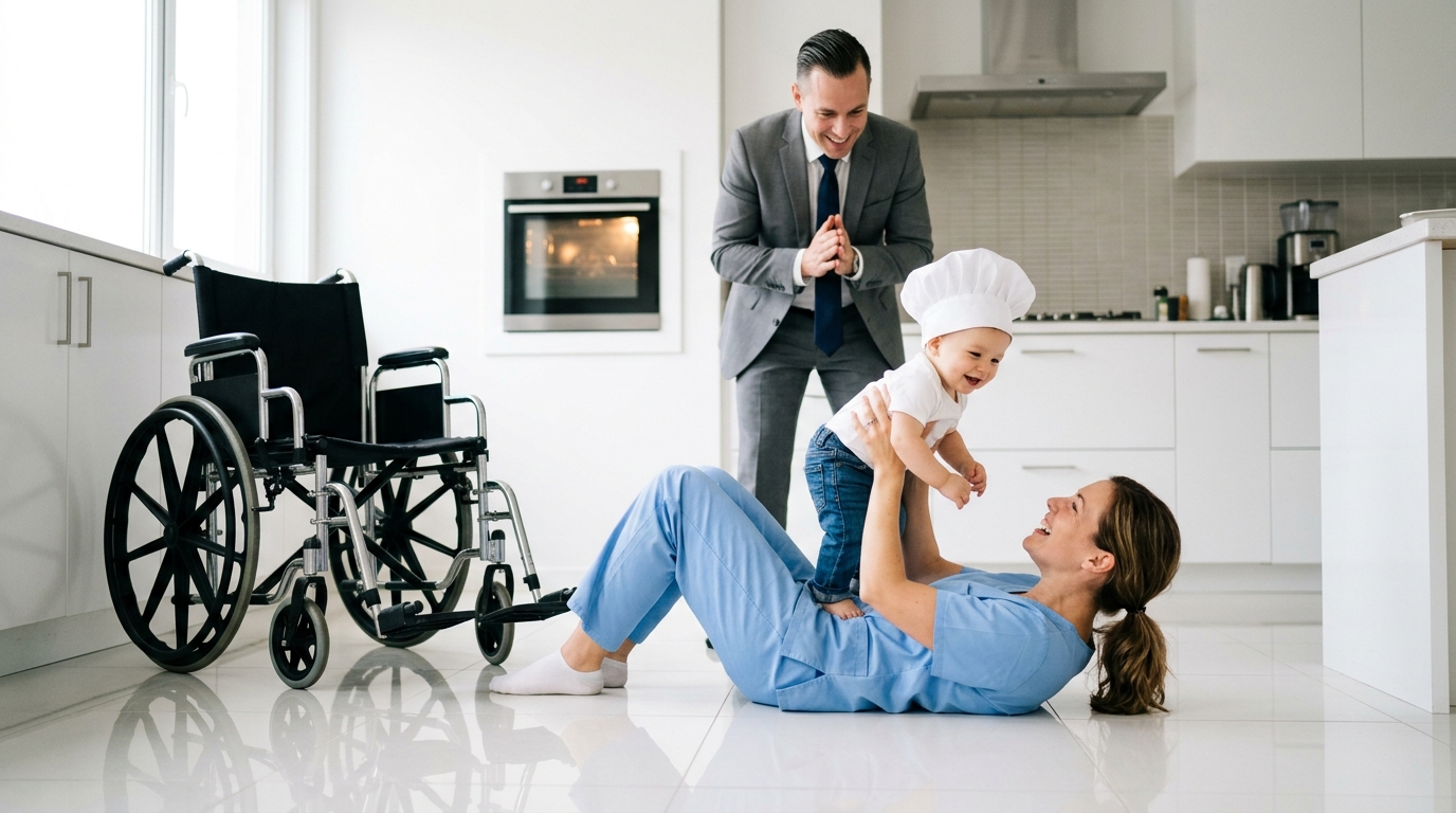 „A milliomos úgy tett, mintha elutazna, hogy próbára tegye… de amikor titokban visszatért és nevetést hallott a konyhában, felfedezett egy igazságot, ami elállt a lélegzetétől.”