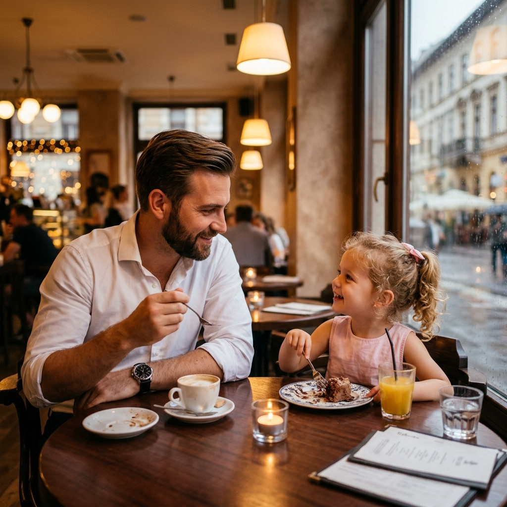 A randi üres volt – egészen addig, amíg egy kislány be nem lépett, és azt nem mondta: „Anyukám nagyon sajnálja, hogy késtem.”  Az este ígéretesen indult. Jack Brennan egy sarokasztalnál ült a Bellamse-ban, a város egyik legjobb éttermében, és 10 percen belül harmadszor nézte az óráját. 7:45 volt. A randi már 45 percet késett. A randit a húga, Rachel szervezte, aki ragaszkodott hozzá, hogy a jógaóráról ismert barátnője tökéletes lenne számára.  „Kedves, okos, átélt már néhány dolgot, de fantasztikus. Jack, csak adj neki egy esélyt” – könyörgött Rachel.  36 évesen Jack feladta a gondolatot, hogy találjon valakit. Életét a Brennan Technologies vezérigazgatói munkája emésztette fel, a szoftvercégé, amelyet az apja alapított, és amelyet Jack egy multimilliárd dolláros vállalattá épített. A kapcsolatok mindig háttérbe szorultak a negyedéves jelentések és a termékbemutatók mögött. De mostanában az üres ház, ahová minden este megérkezett, már kevésbé menedéknek, inkább börtönnek tűnt.  Így hát beleegyezett a vakrandiba. Felvette a legjobb fehér ingét, 15 perccel korábban érkezett, rendelt egy italt, és várt, és várt. Most, ahogy teltek a percek, Jack kezdte ostobának érezni magát. Felállította. Sebaj. Csak ki kellene fizetnie az italát, és elmenni. Megmenteni, ami még megmaradt a péntek estéjéből. Épp intett volna a pincérnek a számláért, amikor egy halk hangot hallott.  “Elnézést, maga Jack?”  Lenézett, és egy kislányt látott az asztalánál állni. Nem lehetett több négyévesnél. Szőke haja kis lófarokba volt fogva, és rózsaszín ruhát viselt, egy kis folttal az alján. Komoly kék szemekkel nézett rá.  Jack meglepetten pislogott.  “Én… Igen, én vagyok Jack.”  A kislány ünnepélyesen bólintott.  „Anyukám azt mondja, nagyon sajnálja, hogy késtem. Dolgoznia kellett. Aztán a bébiszitter nem jött meg, és megpróbálta lemondani. De te nem vetted fel a telefont.”  Mindezt egy lélegzetvételben mondta, mintha gyakorolta volna. Jack érezte, hogy rezeg a telefonja a zsebében, és elővette, hogy három nem fogadott hívást és több SMS-t lásson. Némára tette, amikor megérkezett az étterembe.  „Ó” – mondta, miközben az üzeneteket nézte. „Mindez ismeretlen számról jött.”  „Nagyon sajnálom, hogy késtem. Vészhelyzet a munkahelyemen.” Elküldve 6:30-kor.  „A bébiszitter lemondta. Próbálok mást keresni.” Elküldve 7:15-kor.  „Nem találok senkit. El kell vinnem a lányomat. Megértem, ha át akarod ütemezni.” Elküldve 7:30-kor.  „Kint vagyok Lilyvel. Most indulunk. Nagyon sajnálom, hogy lemaradtál az estédről.” Az utolsó üzenetet két perccel korábban küldték el.  Jack visszanézett a kislányra, Lilyre.  „Úgy tűnik, anyukád itt van. Kint van. Azt mondta, hogy nem illik egy gyereket vinni egy flancos felnőtt randira. És hogy holnap fel fog hívni, hogy bocsánatot kérjen.”  Lily félrebillentette a fejét.  „De én találkozni akartam vele. A…” 👇 Olvasd el a teljes történetet az első kommentben!