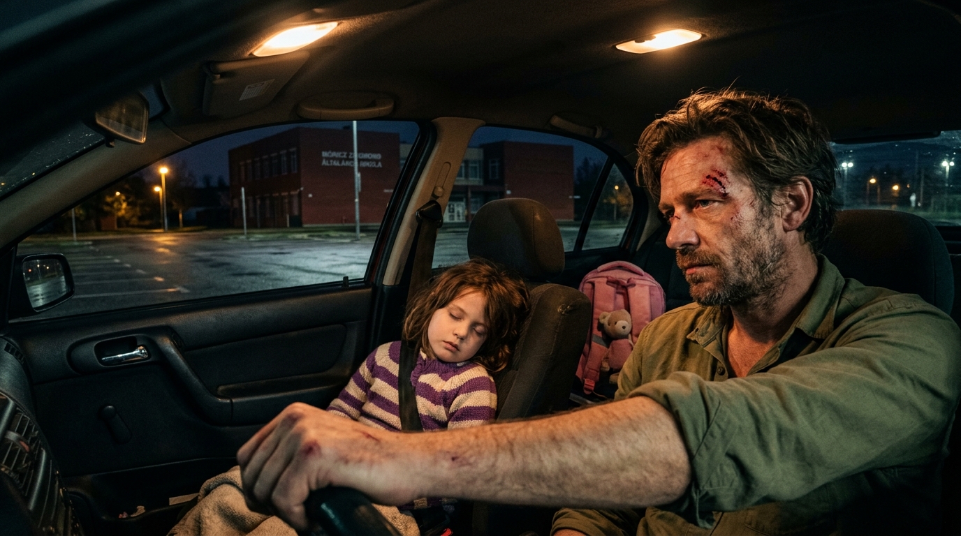 „Apa, beszélhetünk az autóban?” – suttogta a lányom. Amit a pulóvere alatt mutatott, az megdöbbentette… Soha nem gondoltam volna, hogy egy októberi kedd este lesz az, ami mindent megváltoztat. A lányom, Lily ragaszkodott hozzá, hogy korán induljunk el az iskola őszi karneváljáról, ami szokatlan volt számára. Imádta ezeket az eseményeket, a játékokat, a vattacukrot, hogy láthatta a barátait. De azon az estén megrántotta a kabátom ujját, és azt suttogta: „Apa, hazamehetünk, kérlek?” A parkoló még félig tele volt, amikor odaértünk a teherautómhoz. Lily szó nélkül beült az anyósülésre, hétéves arca szokatlanul sápadt volt az utcai lámpák fényében.  Becsatoltam a biztonsági övem, és már éppen beindítottam volna a motort, amikor a halk hangja megállított. Apa, meg kell mutatnom neked valamit, de kérlek, ne haragudj. Összeszorult a szívem. Drágám, soha nem tudnék rád haragudni. Mi az? Körülnézett a parkolóban, megbizonyosodva róla, hogy senki sincs a közelben, majd lassan felemelte a pulóvere szegélyét. Amit láttam, attól kiment a levegő a tüdőmből. Zúzódások. Sötétlila és sárga zúzódások terültek el a bordáin, mintha valaki odafestette volna őket.  Némelyik friss volt, mások egyértelműen naposak. Olyan erősen szorítottam a kormánykereket, hogy kifehéredtek a bütykeim. Ki tette ezt veled? – sikerült kimondanom alig suttogó hangon. – Mr. Harrison – mondta halkan. – Az igazgató. De apa, még nem mondhatod el senkinek. Azt mondta, ha elmondom, valami rossz fog történni. Azt mondta, úgysem hinne nekem senki, mert ő az igazgató, én pedig csak egy gyerek. Minden porcikámban legszívesebben visszahajtottam volna abba az iskolába, és ott a karneválon szembeszálltam volna vele.  De valami Lily rémült szemében arra késztetett, hogy megálljak. Okosnak kellett lennem ebben a helyzetben, miatta. Lily, nézz rám. Megfordultam a székemben, hogy teljesen szembenézzek vele. Pontosan helyesen tetted, hogy elmondtad. És ígérem, megoldjuk ezt. De először el kell mennünk valahova, rendben? Orvoshoz kell fordulnunk. Könnyek szöktek a szemébe. Nem akarom, hogy az emberek megtudják. Mindenki szereti Mr. Harrisont. A tanárok, a többi szülő.  Azt fogják hinni, hogy hazudok. Odanyúltam, és megfogtam az ő kis kezét, meg az enyémet is. Kicsim, te vagy a legbátrabb ember, akit ismerek, és én hiszek neked. Ez az, ami most számít. Az út a Vancouveri Gyermekkórházba órákig tartott, pedig csak 20 perc volt. A feleségem, Rachel meglátogatta a nővérét Colonában, és egy részem megkönnyebbült, hogy még nincs ott. Nyugodtnak kellett maradnom Lily miatt, és tudtam, hogy ha Rachel meglátja ezeket a zúzódásokat, ugyanolyan összetörik majd, mint én, alig bírom összeszedni magam.  A sürgősségi osztályon dolgozó orvos, egy Dr. Sarah Chen nevű nő, gyengéd és alapos volt. Fényképeket készített, körültekintő kérdéseket tett fel, és az arca minden egyes Lily által adott válasszal egyre komolyabb lett. A vizsgálat után félrehívott. Mr. Southerntherland, ezek a sérülések ismételt fizikai bántalmazásra utalnak. A minta legalább 2-3 héten át tartó többszöri incidensre utal. Jogilag köteles vagyok ezt jelenteni a gyermekvédelmi szolgálatoknak és a rendőrségnek. Jó – mondtam, mert aki ezt tette, az ő általános iskolájának igazgatója.  Dr. Chen arca elsötétült. Aztán ez még bonyolultabbá vált. A hatalmi pozícióban lévő embereket gyakran olyan rendszerek védik, amelyeknek inkább a gyerekeket kellene védeniük. Nem tévedett. Amikor a rendőrség egy órával később megérkezett, Martinez rendőr együttérzőnek tűnt, miközben felvette Lily vallomását. De amikor megemlítettem Mr. Harrison nevét, láttam valamit átfutni az arcán. Kétség? Hitetlenkedés? Jason Harrison, a Maplewood Általános Iskola igazgatója. Martinez rendőr letette a tollát. Tizenöt éve ismerem Jasont.  Tizenkét éve igazgató ott. Elindította a délutáni mentorprogramot, ifjúsági focicsapatot edzi. A saját gyerekei is ebbe az iskolába járnak. Nem érdekel, ha díjakat nyert – mondtam, próbálva nyugodt hangon beszélni. – Nézze a lányom sérüléseit. Hét éves, és retteg attól, hogy visszamenjen az iskolába. Nem azt mondom, hogy nem hiszek a lányának, Mr. Sutherland. Csak azt mondom, hogy óvatosnak kell lennünk az ilyen vádakkal. Jason Harrison a közösség köztiszteletben álló tagja.  Ez a kifejezés, közösségünk nagyra becsült tagja, hetekig kísérteni fog. Martinez rendőr felvette a vallomásunkat és elment. Dr. Chen adott nekem egy listát a gyermekpszichológusokról, és azt tanácsolta, hogy Lilyt tartsuk otthon az iskolában, amíg a vizsgálat be nem fejeződik. Amikor végre éjfél körül hazaértünk, bevittem Lilyt az ágyába. Kimerült volt, de megfogta a kezem, mielőtt elmehettem volna. Apa, tényleg elhiszed nekem, ugye? Minden egyes szót, drágám. Minden egyes szót. Felhívtam Rachelt a konyhából.  Az első csörgésre felvette. És amikor elmeséltem neki, mi történt, hallottam a telefonban az összeomlását. „Most megyek” – mondta. „4 óra múlva otthon leszek.” Azt a négy órát a konyhaasztalnál ülve töltöttem, és a fotókat bámultam, amelyekről Dr. Chen másolatot adott nekem. A gyönyörű kislányom, akit megjelölt és megbántott valaki, akinek meg kellett volna védenie, valaki, akiben a szülei megbíztak, valaki, akiben én is megbíztam. Szoftvermérnök vagyok, és a munkám a problémák logika és adatok segítségével történő megoldása.  Így kezdtem el. Kinyitottam a laptopomat, és elkezdtem kutatni. Jason Harrison neve tucatnyi cikket és fotót hozott fel. Ott volt a kerületi díjátadó ünnepségen. Ott vágta át a szalagot az új iskolai könyvtárban. Ott volt mosolygós gyerekekkel körülvéve a nyári olvasóprogramon. Aztán találtam valamit, amitől megfagyott az erem. Egy hozzászólás egy helyi szülői fórumon nyolc hónappal ezelőttről. Névtelen bejegyzés. Észrevette már valaki más is, hogy Mr….?  Úgy tűnik, Harrison a Maplewoodban sok időt tölt bizonyos diákokkal négyszemközt? A lányom azt mondja, hogy szünetben behívja a gyerekeket az irodájába. Ez normális? A válaszok elutasítóak voltak. Csak jó igazgató, és érdeklődik a diákok iránt. Néhány szülő manapság annyira paranoiás. Mr. Harrisonnak kiváló hírneve van. Tovább kutattam. Három évvel ezelőtt egy szülő panaszt tett az iskolakerületnél Harrisont érintő nem megfelelő fizikai kontaktus miatt. A panaszt kivizsgálták, és alaptalannak nyilvánították…..