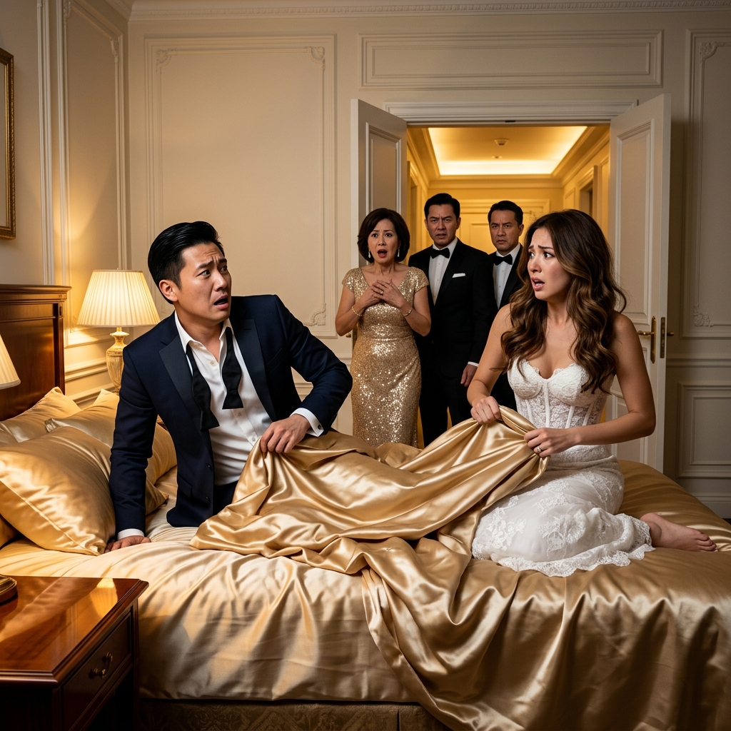 A menyegző még nem ért véget, de ez a pillanat vált a nap legbeszédesebb és legemlékezetesebb történetévé.  A lány mindig is másként gondolkodott, mint a többiek.  Nem szerette a formalitásokat, és nem viselte el a „így szokás” kifejezést. És azon a napon — az esküvője napján — úgy döntött, hogy minden úgy történik majd, ahogy ők akarják, és nem úgy, ahogy mások elvárják.  Amikor a vendégek még a teremben voltak, a zene hangosan szólt, a poharak tele voltak, a lány megragadta már férjének a kezét, és suttogta:  — Meneküljünk el egy percre mindenki elől.  Felmentek a számukra kijelölt szállodai szobába.😨😨  Az egyik vendég észrevette, hogy az esküvő alatt a fiatal pár, megállás nélkül, kiszaladt a teremből. Azonnal több közeli hozzátartozó is a teremben felkapaszkodott utánuk az emeletre, ahová a pár indult.  Amikor elérték a második emeletet, és kinyitották a szoba ajtaját, ahol a házaspár tartózkodott, a közeli hozzátartozók ott helyben megdermedtek a látványtól. És amikor rájöttek, mi történt valójában, mindenki igazán sokkolódott.  A folytatást az első kommentben nézhetitek meg. 👇👇👇