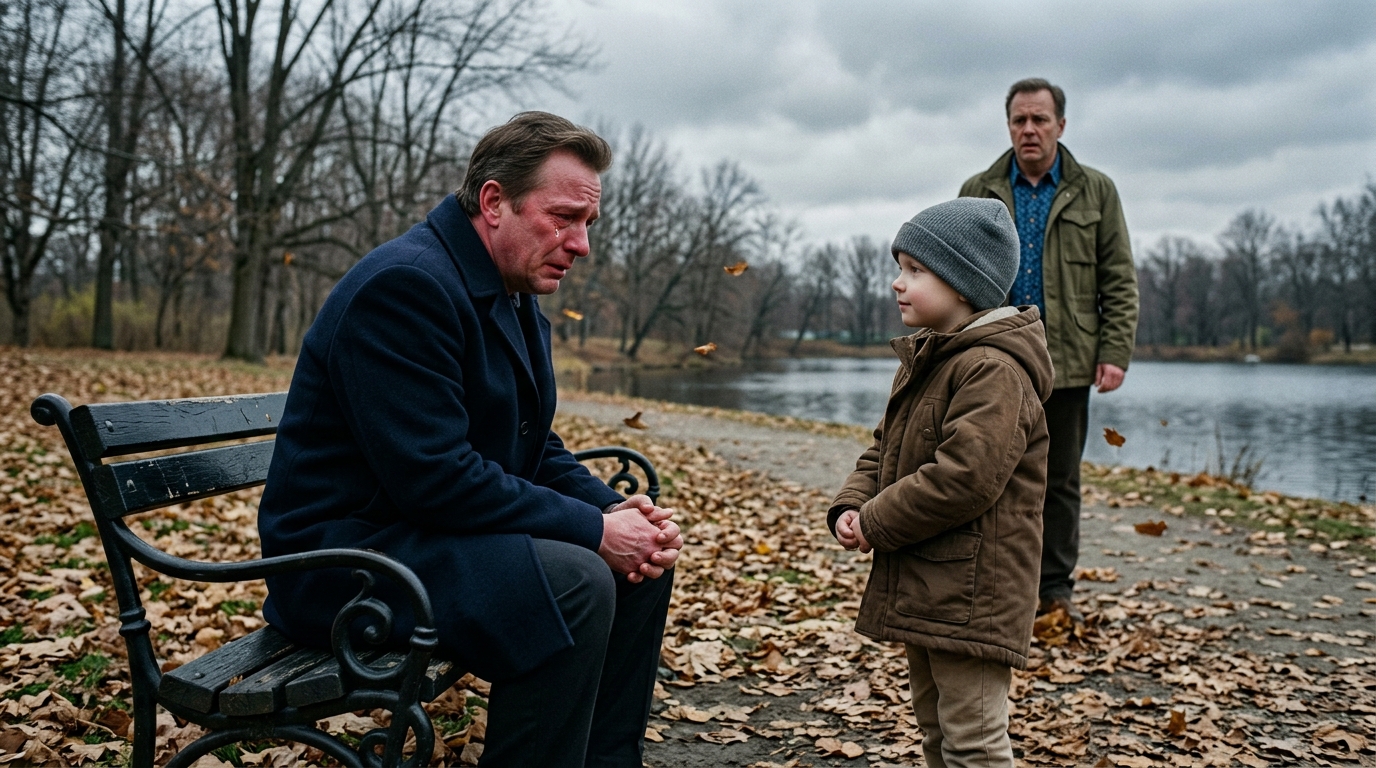 A BETEG 5 ÉVESEM ODASÉTÁLT CENTRAL PARK LEGFÉLELMETESEBB FÉRFIJÁHOZ… ÉS MEGKÉRDEZTE: “FÁJ A SZÍVED ÚGY, MINT AZ ENYÉM?” SÍRVA ROHANT, ÉS VALAMI OLYAT MONDOTT, AMI ÖRÖKRE MEGVÁLTOZTATTA AZ ÉLETÜNKET. Három napom volt hátra, mielőtt az autómban lakhatnánk. “Autónak” nevezni nagylelkűség volt. Egy régi, rozsdás szedán volt, ami nem ment át az ellenőrzésen, tele volt kifizetetlen orvosi számlákkal és egy csendben, rossz nap nap után összeomló élet maradékaival. A lányom, Chloé fogta a kezem. Gyenge volt a fogása. A kemoterápia mindent elvett tőle: a haját, az energiáját, a gyerekkorát. De nem vette el a lelkét. Egy keserű novemberi délután volt New Yorkban. A szél átszáguldott a Central Parkon, mintha személyes haragot táplálna bárkire, aki nem volt téli kabátja. A vékony farmerdzsekim, semmit sem tett. Éhes voltam, de csak annyi pénzem volt, hogy vegyek Chloétnak egy perecet. Mondtam neki, hogy nem vagyok éhes. Ez volt az első hazugság. A tó melletti padok mellett sétáltunk. Ekkor láttuk meg őt.