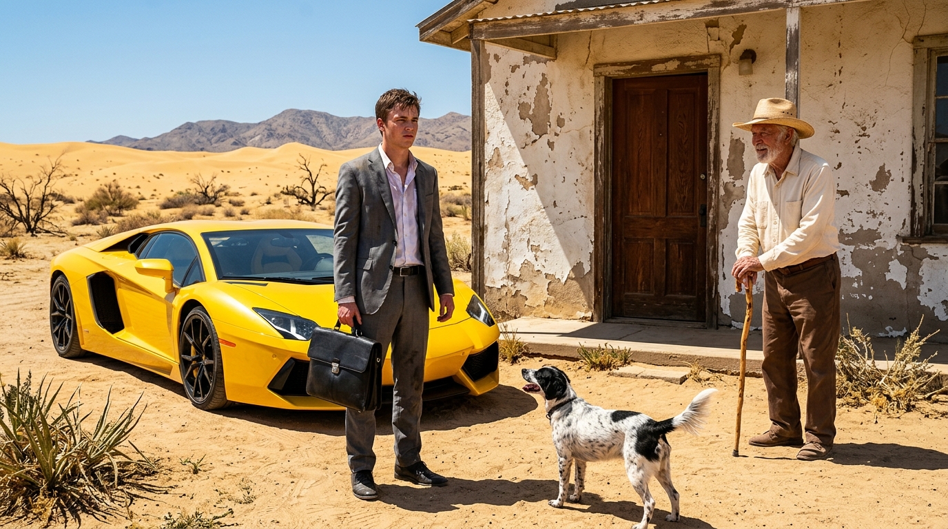 Egy úriember a kutyájával együtt mentett meg a sivatagban, miután valaki, akiben megbíztam, ott hagyott.  Ha tudni szeretnéd, hogy ki hagyott el, és mit teszek ezért a nagyszerű emberért, menj az első hozzászóláshoz, és nyomd meg a kék betűket.