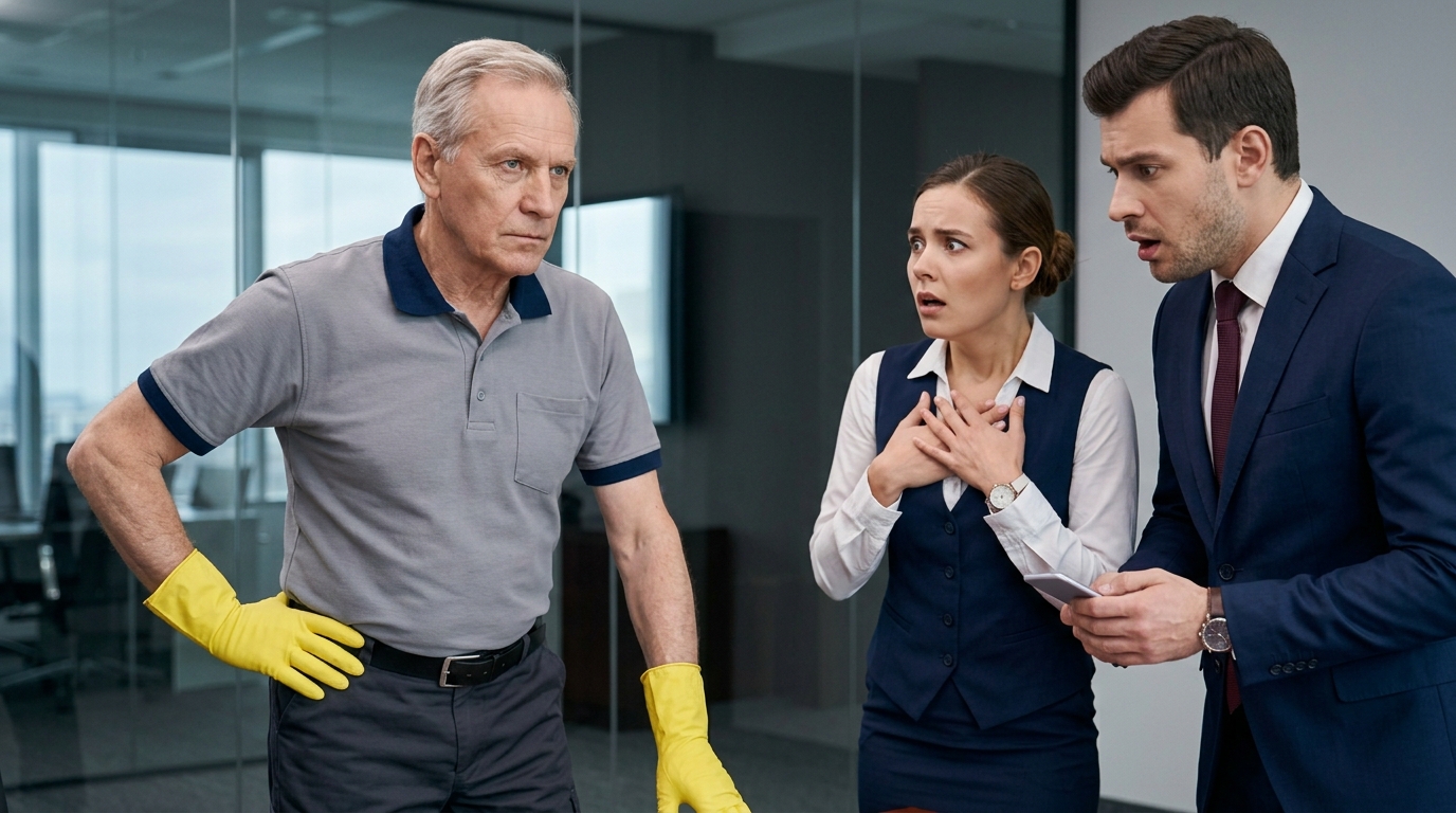 AZ ALKALMAZOTTAK MEGALÁZZÁK A TAKARÍTÓSZEMÉLYZETET, DE A FŐNÖK CSAPDÁBA CSAPTA ŐKET.