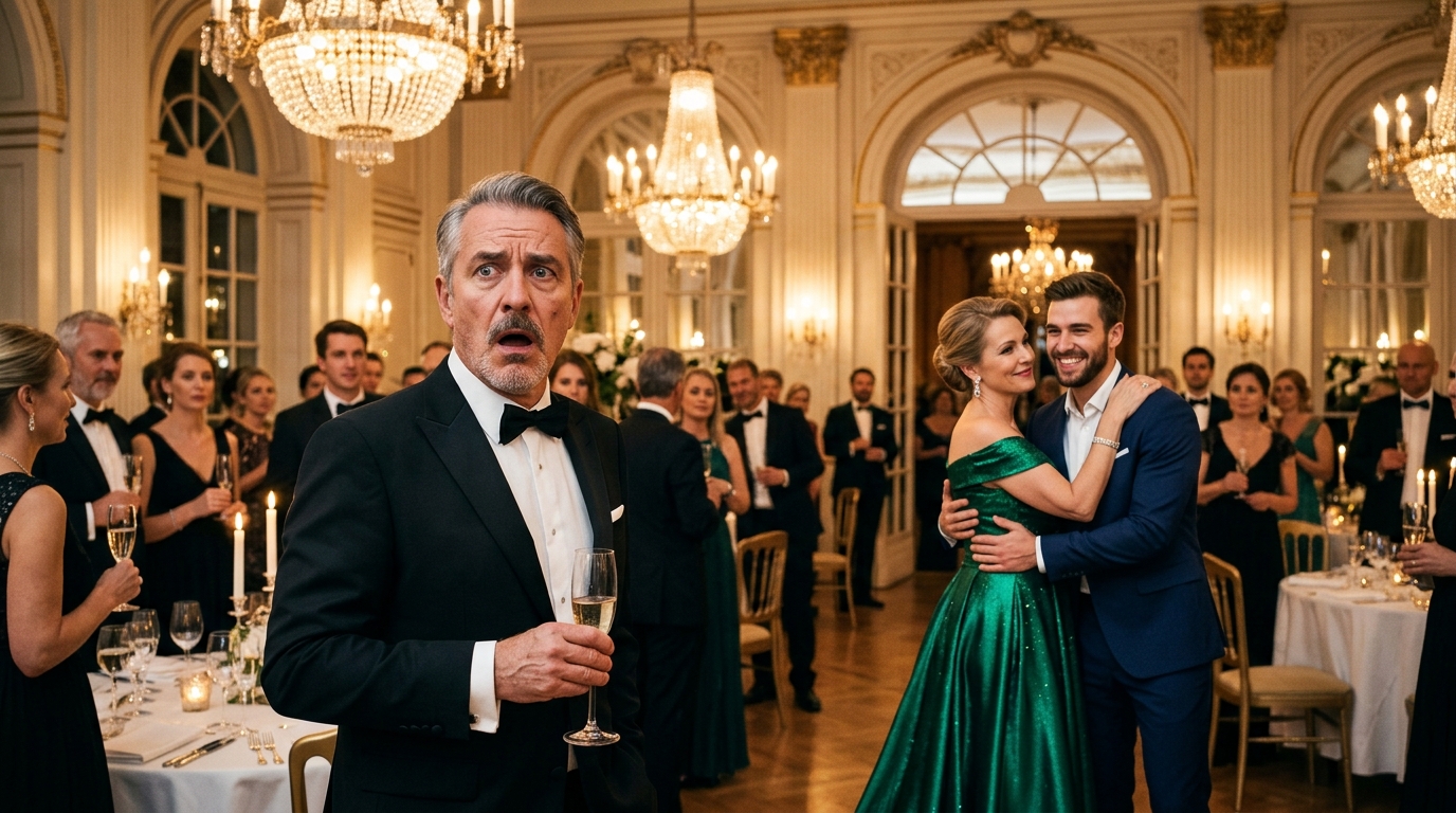 Gúnyolta a volt feleségét, mert szerelőként dolgozott… de a fia esküvőjén a valóság a vendégek előtt csapott le rá.