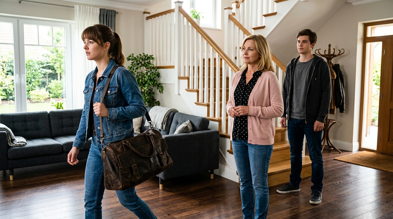 Anyósom a parányi cselédszobára mutatott, és ezt utasította: „Költözz oda – a fő hálószoba a kedvenc fiamé és a feleségéé.” Halkan összepakoltam és elmentem. Két órával később zokogva hívott: „Gyere vissza… kérlek. Nem akarok beköltözni a régi házba.”  Azon a napon, amikor anyósom azt mondta, hogy hagyjam el a hálószobát, úgy mondta, mintha házimunkát osztana ki.  „Pakolj össze vacsora előtt” – mondta Gloria Whitman, karba tett kézzel állva az ajtómban. „Ethan és Lily ma este megérkeznek. Ők fogják elfoglalni ezt a szobát.” Felnéztem a laptopomról, biztos voltam benne, hogy rosszul hallottam. „Tessék?” Gloria drámaian felsóhajtott, mintha lassú lennék. „Az idősebb fiamnak rendes helyre van szüksége. Ő és a felesége vendégek. Átköltözhetsz a mosókonyha melletti hátsó szobába.” A „hátsó szoba” nem hálószoba volt. Egy szűk cselédszoba volt egy keskeny ággyal, szekrény nélkül és egy alig nyíló ablakkal. Az a fajta hely, amit az emberek raktározásra használnak, amíg úgy nem döntenek, hogy szükségük van még egy holttestre a házba.  Rám meredtem, várva, hogy a férjem, Noah, nevetni kezdjen, és azt mondja, hogy viccel.  Nem tette. Mögötte állt, kezei a zsebében, tekintete a padlóra szegeződött. „Csak egy időre” – motyogta. „Egy időre?” – ismételtem. „Ez az én szobám.” Gloria arca megkeményedett. „Ez a fiam háza. Ne érts félre.”  Ez volt a legviccesebb az egészben, mert a ház már hónapokkal korábban visszakerült volna a bankhoz, ha nem lettem volna. Noah fizetése alig fedezte az autóját és a hitelkártya-tartozását. Gloria azért lakott ott, mert elhunyt férje semmi mást nem hagyott rá, csak véleményeket. Ethan, az aranygyermeke, pedig csak akkor látogatta meg, amikor ingyen szállásra volt szüksége. Havi 1500 dollárt fizettem a jelzáloghitelre és a közüzemire. Minden hónapban. Csendben. Megbízhatóan. Fizettem az internetet, a bevásárlást az idő felét, és a vészhelyzeti vízvezeték-számlát, amikor a lenti csővezeték megrepedt. Gloria nem tudta a pontos összeget, mert Noah eltitkolta előle, valószínűleg azért, hogy megőrizze azt a fantáziáját, hogy az ő drága fia a gondviselő.  Lassan felálltam. „Szóval, hadd tisztázzam ezt. Azt akarod, hogy elhagyjam a hálószobát, átköltözzek egy cselédszobába, és mosolyogjak ezen?” Gloria felemelte az állát. „Egy jó feleség áldozatokat hoz. Lily megérdemli a vigaszt. Tanulj alázatot.” Noah-ra néztem. „És egyetértesz ezzel?” Megdörzsölte a tarkóját. „Ez átmeneti. Ne csinálj belőle nagy ügyet.” Ez a mondat tette meg. Nem Gloria kegyetlensége. Nem Ethan jogosultsága. Noah gyávasága.  Nem vitatkoztam. Nem sírtam. Csak bólintottam egyszer.  „Rendben” – mondtam. Gloria pislogott, szinte csalódottan, hogy nem mutatkozom be. „Jó. Tudtam, hogy észhez térsz.” Elmosolyodtam – egy apró, nyugodt mosoly volt, amit azonnal félreértett. Aztán bepakoltam egy bőröndöt, felkaptam a munkahelyi táskámat, a laptopomat és a piperecikkeimet, és kimentem, mielőtt Ethan és Lily egyáltalán megérkeztek volna. Semmi kiabálás. Semmi ajtócsapkodás. Semmi beszéd.  Csak csend.  Két órával később, miközben egy város túloldalán lévő szállodába jelentkeztem be, a telefonom Gloria nevével világított. Abban a pillanatban, hogy felvettem, a hangja éles volt a pániktól. „Gyere vissza azonnal!” – kiáltotta. „Nem akarok beköltözni a régi házba!”