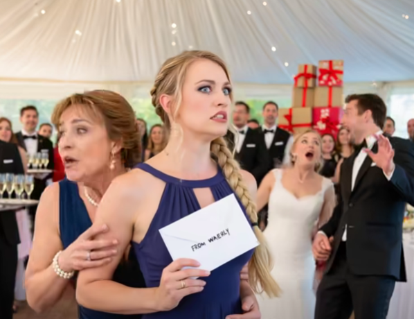 – Nincs tányérod – suttogta anyám, miközben átnyújtott egy szürke „Korlátozott Hozzáférésű” kitűzőt a nővérem 200 000 dolláros greenwichi esküvőjén.