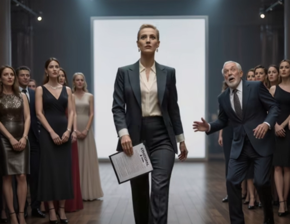 „A legidősebb lányom lesz a leendő vezérigazgató” – jelentette be apám 350 vendégnek a Plaza Hotelben, mindössze néhány órával azután, hogy kirúgott, mert „túl lassú” voltam. Nem vette észre, hogy az ősz hajú ügyvéd hátul egy vörös viaszos, lezárt borítékot nyújt át nekem.