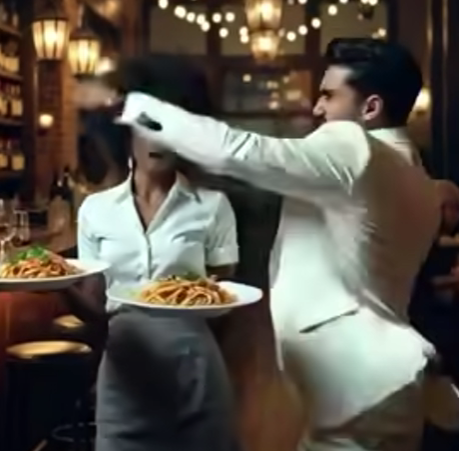 DÜHÖZÖTT FEHÉR ÖLTÖNYBEN! MILLIOMOS MEGALÁZOTT EGY AFRO STÍLUSÚ PINCÉRLÁNYT, ÉS EL NEM FOGOD HISZNI, MILYEN MAKABRE ÁRAT FIZETETT AZ ARRORGANCIÁJÁÉRT