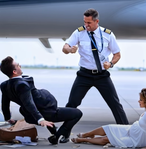 A repülőtéri kamerák mindent felvettek – és abban a pillanatban, amikor a biztonságiak megnyomták az „Ismétlés” gombot, a milliárdos tökéletes képe összeomlott