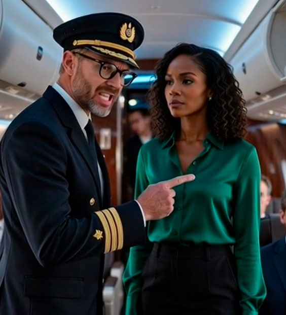 „Akik az osztályodban vannak, nem lehetnek itt” 😱 Egy rasszista férfi meg akarta sértni egy nőt, de nem tudta, hogy ő tulajdonolja azt a repülőgépet, amin dolgozott. Szerinted mi fog történni a férfival? Hagyd meg a véleményedet.