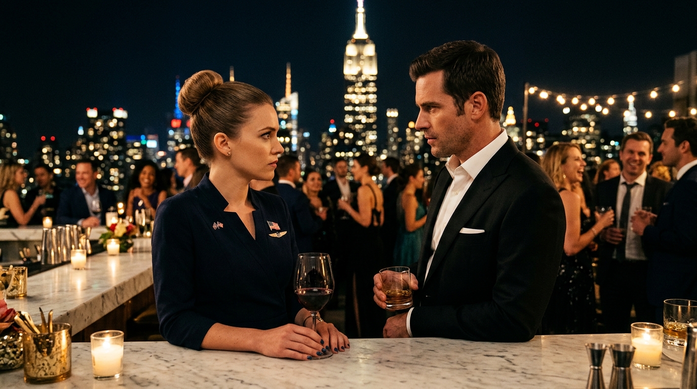 Egy austini tetőtéri bárban a bátyám koccintott, és bejelentette, hogy „még mindig munkanélküli vagyok, és még próbálom megoldani”, mire mindenki úgy nevetett, mintha én lennék a szórakoztatás helye. Egészen addig, amíg a telefonom fel nem villant egy hivatalos zaklatási panasztól, és kiléptem a kinti hőségbe egyetlen világos tervvel, amibe mosolyogva fog belesétálni.