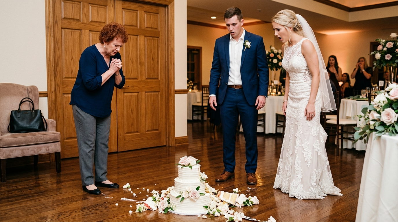 „Ó, bocsássatok meg, véletlenül megbotlottam, és a torta kirepült a kezemből”: az anyósom szándékosan a földre dobta az esküvői tortámat, és meg sem próbálta leplezni az örömét; de miután megtettem, térdre borult, és könyörgött, hogy bocsássak meg neki 😢😨 Az anyósom az első naptól fogva nem kedvelt, és meg sem próbálta leplezni. Amikor a fia azt mondta, hogy megismert egy lánnyal, azonnal azt hitte, hogy a legjobb barátnője lánya. Ez a lány a szeme láttára nőtt fel, gyakran jött hozzájuk, és az anyósom évek óta arról álmodozott, hogy egy napon a menye lesz. De aztán megjelentem a fia életében.  Mosolygott az emberek előtt, de a mosoly mögött mindig hideg ellenségesség volt. Állandóan vitatkozni próbált velünk. Néha apróságokat lehetett a véletlennek tulajdonítani. De idővel elkezdtem megérteni, hogy ezek az „események” túl gyakran történtek. Egy nap meghívta a fiát a házába, azzal az állítással, hogy segítségre van szüksége egy polccal a fürdőszobában. Egy kávézóban vártam rá egy megbeszélésen, de nem jött el, és nem vette fel a telefont. Néhány óra múlva ingerülten felhívott, és azt mondta, hogy otthon ragadt. Kiderült, hogy az anyósom bezárta a fürdőszobába, és azt mondta, hogy elromlott a zár. Később, amikor a mesterember két perc múlva kinyitotta az ajtót, csak megvonta a vállát, és azt mondta, hogy nem érti, hogyan történhetett.  Az esküvőnkön még rosszabbul viselkedett. Nyíltan megmondta a fiának, hogy hibázik, és többször is megpróbálta rávenni, hogy mondja le a szertartást.  Az esküvő napján világossá vált, hogy mindenáron el akarta rontani a bulit.  Először nem olyan ruhában jött, mint a többi vendég, hanem hétköznapi ruhában, mintha a piacra menne. Amikor egy vendég óvatosan megkérdezte tőle, hogy miért van így öltözve, csak megvonta a vállát, és azt mondta, hogy nem tartja annyira fontosnak ezt a napot. Aztán felajánlotta, hogy segít nekem a szertartás előtt, és gondosan kivasalja a fátylat. Először visszautasítottam, de annyira ragaszkodott hozzá, hogy engedtem. Egy perccel később égett anyag szaga terjengett a szobában. A fátylat a vasaló tönkretette. Felemelte a kezét, és azt mondta, hogy véletlenül túl sokáig tartotta a vasalót egy helyben.  Megpróbáltam figyelmen kívül hagyni. Azt mondogattam magamnak, hogy ez az én napom, és senki sem ronthatja el.  De folytatta.  A fotózás alatt közelebb jött, mintha látni akarná a képeket a fotós kamerájának képernyőjén, és hirtelen „véletlenül” megérintette a kezével a kamerát. A szoba a földre zuhant. Újra elhallgattam. De az utolsó csepp a pohárban az esküvői torta volt. Egy hatalmas, háromszintes torta volt, élő virágokkal díszítve. Reggel hozták, és gondosan a terem közepére helyezték. Az anyósom a torta mellett állt, és hirtelen azt mondta, hogy rossz helyre tette, és hogy egy kicsit arrébb kellene helyezni. Azonnal megmondtam neki, hogy ne tegye ezt. Azonban odament az asztalhoz.  Egy másodperc múlva tompa puffanás hallatszott. A torta darabokra törve hevert a padlón, krémmel és virágokkal borítva a barna parkettán.  – Ó, bocsáss meg – mondta, felemelve a kezét. – Véletlenül megbotlottam. A torta egyszerűen kirepült a kezemből.  De furcsa mosoly volt az arcán. Meg sem próbálta leplezni az örömét. A padlón lévő lábnyomokra néztem, és azonnal megértettem, hogy a torta nem csak leesett. Eldobták. Tovább játszotta a bűnbánó szerepét. – Ma olyan ügyetlen vagyok – sóhajtott. – Egész nap leejtettem a dolgokat. Talán nem érzem jól magam. Fiam, el tudnál vinni a kórházba?  Olyan szánalmasan beszélt, mintha ő lenne az áldozat. Aztán a türelmem is elfogyott. Azt tettem, amitől az anyósom térdre rogyott, és könyörgött, hogy bocsássak meg neki 😢😲