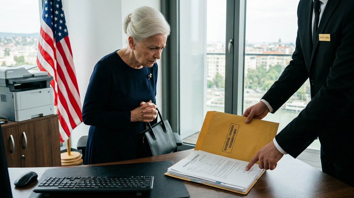 Egy héttel azután, hogy eltemettem Noelt, a menyem letette a villáját, elmosolyodott, és azt mondta: „Két hét – aztán elmész”, míg a fiam elbámult mellettem, és egyetértett abban, hogy a ház soha nem volt az enyém; én nem vitatkoztam – kimentem a hideg verandafénybe, hajnalban áthajtottam álmos zsákutcánkon, és amikor a fiókvezető előhívta az iratainkat, az ujjai megfagytak a billentyűzeten, a hangja suttogássá halkult, és azt mondta: „Mrs. Henderson… kérem, ne menjen el.”  A mahagóni asztal túl fényesnek tűnt a gyászhoz. Valaki egész héten részvétnyilvánító rakott süteményeket hozott, és a házban még mindig liliomok és papírkártyák illata terjengett.  Romy villája úgy kopogott a porcelánon, mintha a kalapácsot kopogtatná. „Pakolj össze” – mondta nem hangosan – ami még rosszabb, visszafogottan. „Gyászolj máshol.” Wade nem javította ki. Még csak meg sem rezzent. Ügyesen tartottam a testtartásomat, ahogy az ember szokott, amikor a teste már minden drámai reakciót kimerített, amire képes.  Láttam, ahogy a tekintete elsiklik rólam, és megállapodik az asztalfőn lévő üres széken, mintha a férjem távolléte kifogássá vált volna veszteség helyett.  – A ház apáé volt – mondta végül Wade. – És most az enyém.  Romy mosolya élesebbé vált, örült, hogy hangosan kimondja. Forróság öntött el a nyakamon – először kellemetlenül éreztem magam, aztán hitetlenkedve, majd valami hidegebbet. Harminckét év házasság, nyaralások, lehorzsolt térdek, jelzáloghitel-törlesztések és lassú felújítások, egyetlen krumpli fölött elhangzott mondattá redukálva. – Két hét nagylelkű – tette hozzá Romy, mintha kedvezményt kínálna. – Már beszéltünk a költöztetőkkel.  A tekintete a kezemre villant, és merészelte megrázni őket. Hagytam, hogy a csend éppen csak annyi ideig tartson, hogy elgondolkodjon, vajon könyörögnék-e. Aztán hátratoltam a székemet, lassan és csendben, semmi súrlódás, semmi jelenet.  „Értem” – mondtam.  Nem hangosan. Nem érzelmesen. Csak véglegesen.  Fent a hálószoba még mindig Noelt apró, makacs részletekben tartotta fogva – olvasószemüvege összehajtva az éjjeliszekrényen, kölnijének halvány illata a kardigánja anyagában ragadt. Nem sírtam. A sírás olyan volt, mintha egy olyan teljesítményt nyújtanék nekik, amit nem érdemeltek ki. Napfelkeltekor már úton voltam a régi szedánommal, nyírt sövények, postaláda-csoportok és egy iskolaövezet táblája mellett haladtam el, amely engedelmesen villogott, mintha az élet nem változott volna meg. A bank üvegajtaja halk sziszegéssel nyílt ki. Egy kis amerikai zászló matrica állt az ablak sarkában az FDIC értesítés mellett, vidáman és hétköznapi módon.  Helen Patterson azzal a gondos kedvességgel fogadott, amelyet az özvegyeknek és a papírmunkának tartanak fenn. „Nagyon sajnálom” – mondta, miközben bevezetett az irodájába. „Szánja rá magát.” – Mindent látnom kell – mondtam neki. – Az egészet.  A monitor fénye visszatükröződött a szemüvegében, miközben gépelt, kattintásról kattintásra, hatékonyan, mint egy metronóm.  Eleinte semleges és professzionális maradt az arckifejezése.  Aztán lelassult a görgetése.  – Van valami probléma? – kérdeztem, miközben a hangom nyugodt maradt, miközben a gyomrom összeszorult.  A fal mögött egy nyomtató zümmögött, és egy pénztáros nevetése túl gyorsan elhalt, mintha valaki emlékezne, hol van.  Helen keze az egér fölé tévedt.  Nem válaszolt azonnal.  Ehelyett az ajtó felé pillantott, majd vissza a képernyőre, és a hangneme megváltozott – halkabb, pontosabb lett, mintha egy teljesen másfajta talajra lépett volna.  – Mrs. Henderson – mondta, a nevemet használva, ahogy az emberek szokták, amikor valami olyasmit akarnak mondani, amit nem tudnak visszavonni.  – Mikor nézte át utoljára a teljes portfólióját Noellel?  – Ő intézte – válaszoltam. „Aláírtam, amit elém tett.” A levegő hirtelen ritkábbnak tűnt, mintha összeszorult volna körülöttünk a szoba. Helen ismét kattintott, majd félúton megállt, szeme összeszűkült a képernyőn lévő vonalra. Szája szétnyílt, majd becsukódott, és anélkül, hogy levenné a tekintetét, egy irattartó fiók után nyúlt. „Kinyomtatok néhány oldalt” – mondta. „És… kérlek, ne menj el.” „Van még egy utolsó rész, amit látnod kell.” Felém fordította a monitort, majd egy lezárt borítékot tolt az asztalon, amíg az ujjaim hegyét érte. Mi lehet abban a borítékban, ami miatt a bankigazgató figyelmeztetésként azt suttogta: „kérlek, ne menj el”?