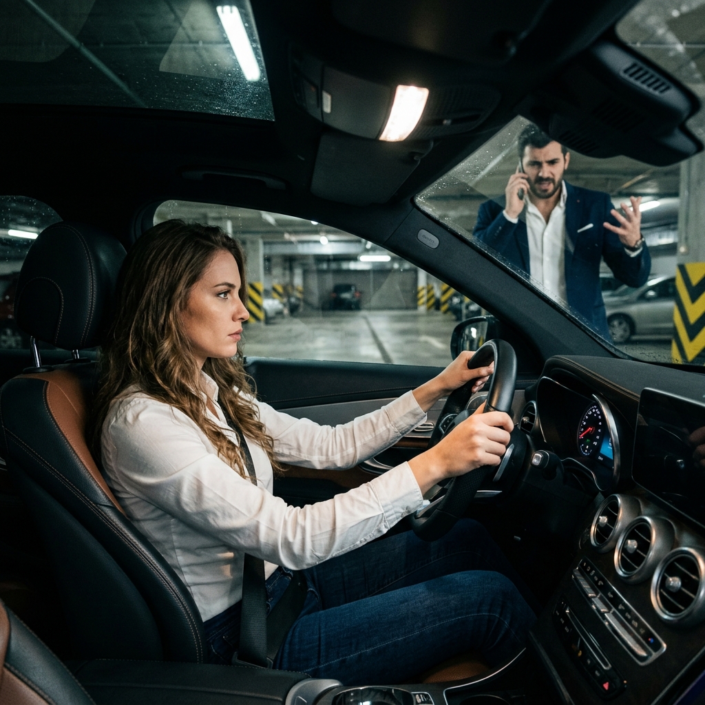 ELFELEJTETTE A BLUETOOTH-OT, ÉS ÉN VÉGIG HALLGATTAM A KEGYETLEN TERVET A SZERETŐJÉVEL.  Vakon megbízol abban a személyben, aki minden este melletted alszik? Ana számára a házasságáról szóló igazság nem levélben vagy veszekedés közben érkezett. A saját autójának hangszóróin keresztül. Egy végzetes figyelmetlenség, egy bekapcsolva hagyott Bluetooth-eszköz és egy beszélgetés, amely egy odaadó feleséget könyörtelen stratégává változtat. Készülj fel a sokkra.  Mondd el nekünk a hozzászólásokban: Az a típus vagy, aki megbocsát és továbblép, vagy az, aki tökéletes bosszút forral? Ne felejts el feliratkozni és egy lájkot hagyni.  A kedd azzal a nehéz szürkeséggel virradt, ami jellemző azokra a napokra, amelyek már reggeli előtt is a világ súlyát cipelik. A város feletti ég egyenletes, alacsonyan úszó felhőtömeg volt, esőt ígérve, ami soha nem jött, csak megfojtott.  Ana a bejáratnál lévő egész alakos tükörben ellenőrizte a tükörképét. A sötétkék, szabott kosztüm sebészi pontossággal tapadt a testéhez. A vörös rúzs volt az egyetlen színfolt, egyfajta védjegy, amit úgy viselt, mint egyfajta páncélt.  Rutin szerint élt, és az a reggel a szokásos forgatókönyv szerint telt: kelés 6:00-kor, 30 perc a futópadon, zuhanyozás, cukor nélküli fekete kávé, és pontosan indulás az irodába 8:15-kor.  Víctor megjelent a folyosón, és megigazította a nyakkendőjét. Izgatottnak tűnt, ami éles ellentétben állt felesége jeges nyugalmával. Ahogy lementek a magánliften, a köztük lévő csendet csak ujjai ritmikus kopogása törte meg bőr aktatáskája fogantyúján. Egy friss ideges rángása volt ez, amit Ana a szeme sarkából figyelt meg, miközben analitikus elméjében elraktározta az információkat.  „Ma lesz a befektetőkkel való találkozó?” – ​​kérdezte, anélkül, hogy levette volna a szemét a liftpanelen látható számokról, amelyek fokozatosan ereszkedtek lefelé.  „Ma lesz a befektetőkkel való találkozó?” „Igen, rögtön ebéd után” – válaszolta Victor a szokásosnál kissé magasabb hangon. Megköszörülte a torkát. – Egy kicsit aggódom. Sok forog kockán.  A szálcsiszolt acélajtók a mélygarázsra nyíltak. Odalent hideg volt a levegő, gumi és nedves beton szagát árasztotta. Egymás mellett sétáltak a parkolóhelyük felé. Ana páncélozott terepjárója, egy kerekeken guruló erőd, csillogott a fehér fénycsövek alatt.  Victor megállt, mielőtt az autójához ment volna. Megérintette Ana karját, egy könnyed, szinte tétova érintéssel.  – Drágám, tegnap este elvittem az autódat, hogy felvegyem azt a csomagot, emlékszel? Az enyém a cég kijáratánál volt bezárva. – Odahajolt, és egy gyors puszit nyomott a homlokára, kerülve a tekintetét. – Azt hiszem, a telefonomat bekapcsolva hagytam. Később kapcsold ki, oké?  – Rendben – válaszolta Ana, és kinyitotta az ajtókat. – Sok szerencsét a megbeszélésen.  Victor erőltetett mosolyt erőltetett az arcára, sarkon fordult, és a szedánja felé indult. Ana beszállt az autójába, és becsukta az ajtót. A páncélozott ajtó tompa kattanása azonnal csendet teremtett. A külvilág elnémult. Biztonságban érezte magát abban… 👇 Olvasd el a teljes történetet az első kommentben!